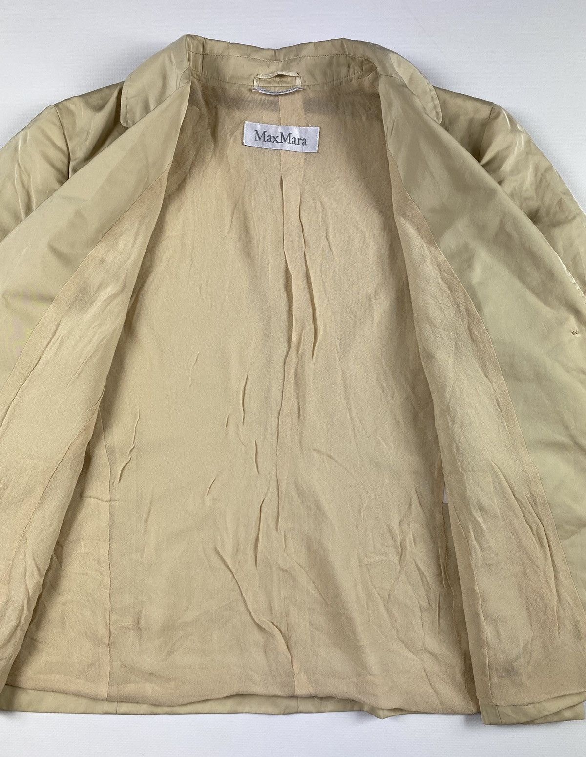Max Mara Max Mara Blazer Silk Vintage Size XL / US 12-14 / IT 48-50 - 12 Thumbnail