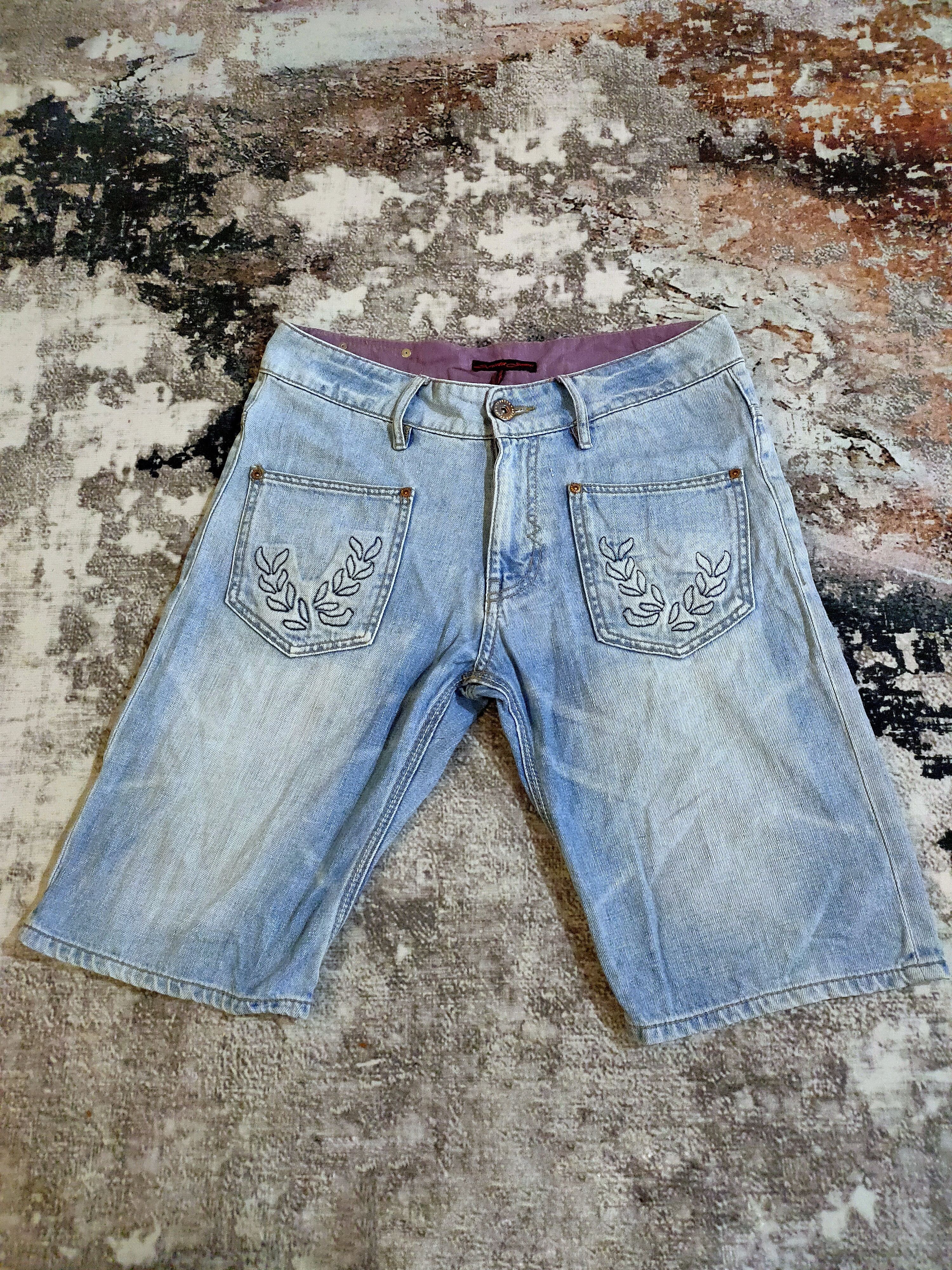 Amide Jeans Distressed Short Jeans #22022205