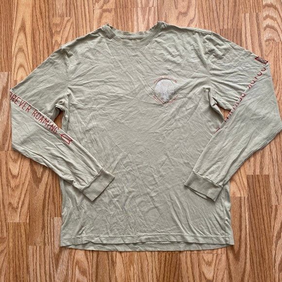 Roark NEW ROARK REVIVAL HOBO NICKEL LONG SLEEVE T-SHIRT SZ L Size US L / EU 52-54 / 3 - 4 Thumbnail