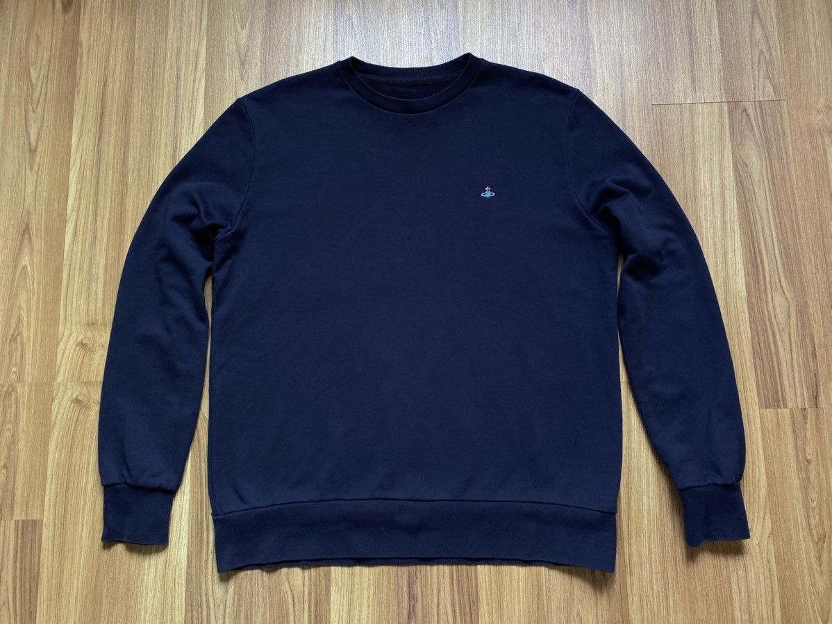 Vivienne Westwood Vivienne Westwood Logo Sweatshirt like Burberry Prada Size US XL / EU 56 / 4 - 1 Thumbnail