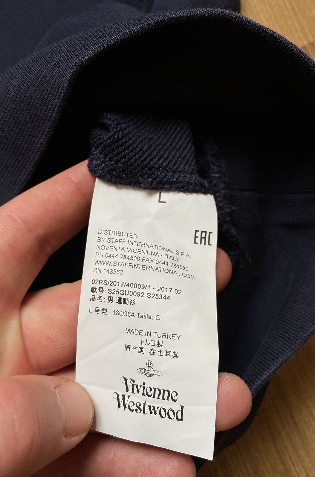 Vivienne Westwood Vivienne Westwood Logo Sweatshirt like Burberry Prada Size US XL / EU 56 / 4 - 6 Thumbnail