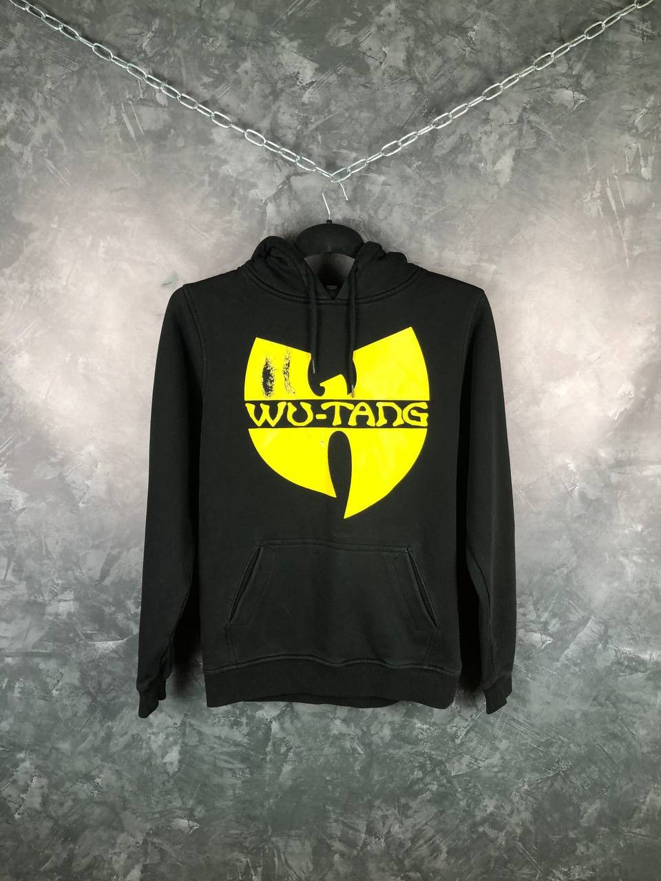 Sweat à Capuche Wu-Tang Clan - Logo Forever Circle - Coupe Classique - Coton Pré-rétréci - 241 G