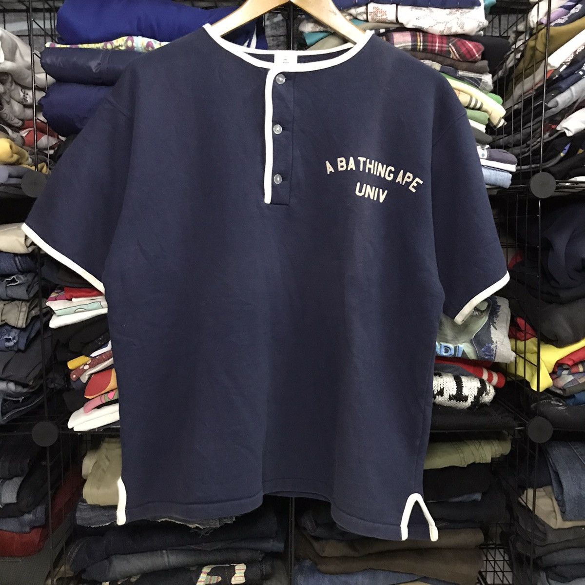 Bape × Vintage 2000’s Bape ‘Bathing Ape University’ Size US M / EU 48-50 / 2 - 1 Thumbnail