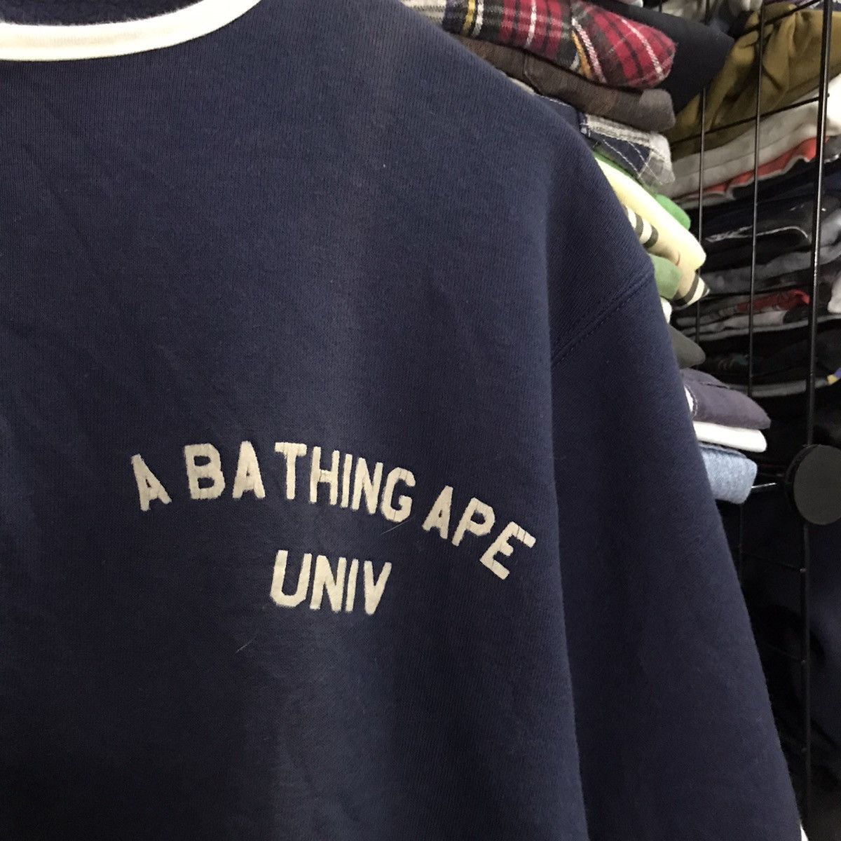 Bape × Vintage 2000’s Bape ‘Bathing Ape University’ Size US M / EU 48-50 / 2 - 2 Thumbnail
