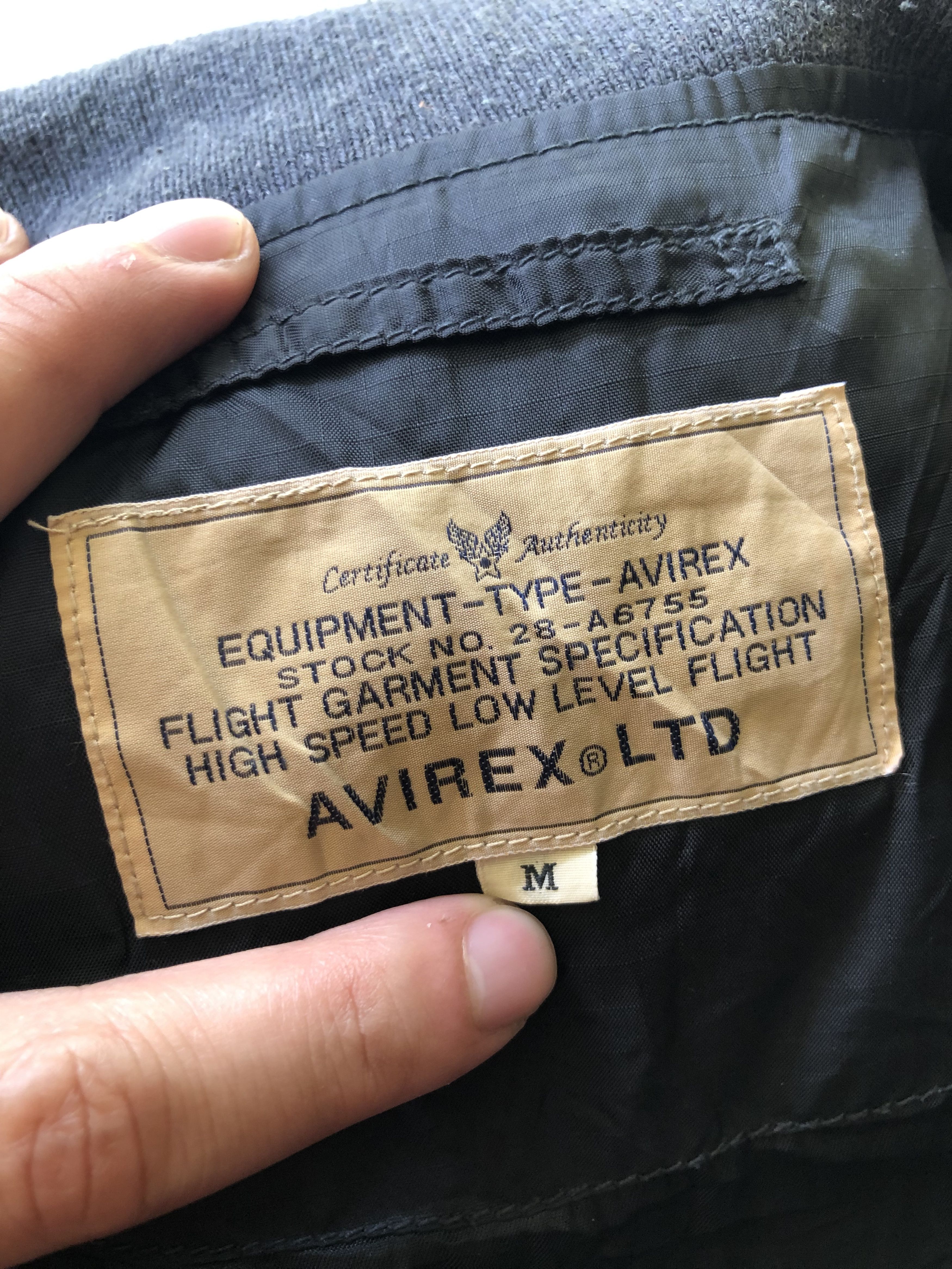 Avirex RARE🔥AVIREX LTD DEATH MESSAGE QUILT SLIM FIT FLIGHT JACKET Size US M / EU 48-50 / 2 - 10 Thumbnail
