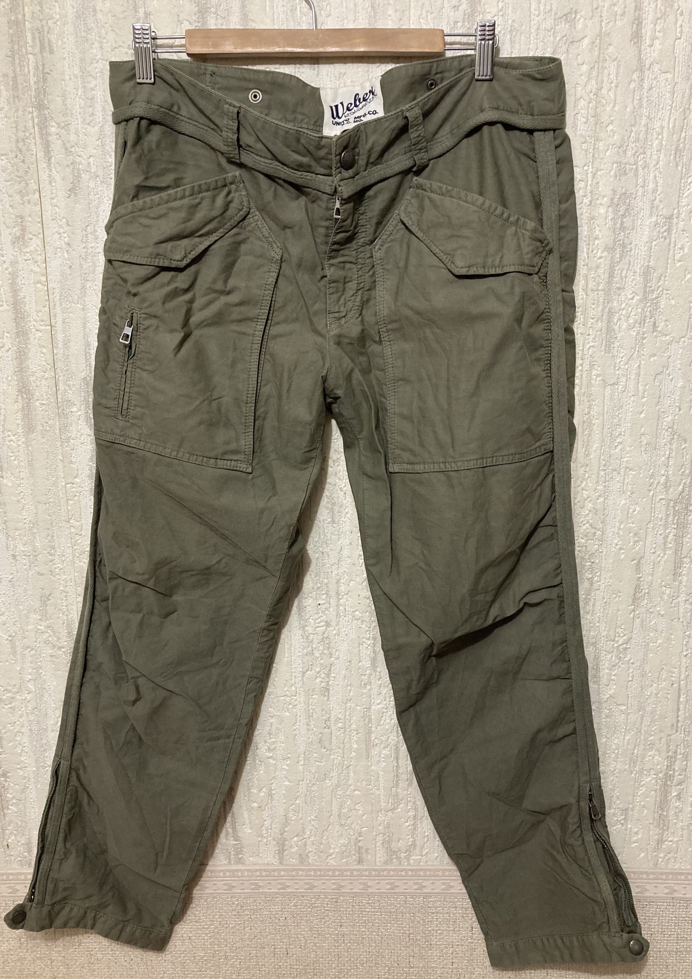 Vintage Coast+Weber & Ahaus Italian Cargo Joggers Pants Size 36" / US 14 / IT 50 - 1 Thumbnail
