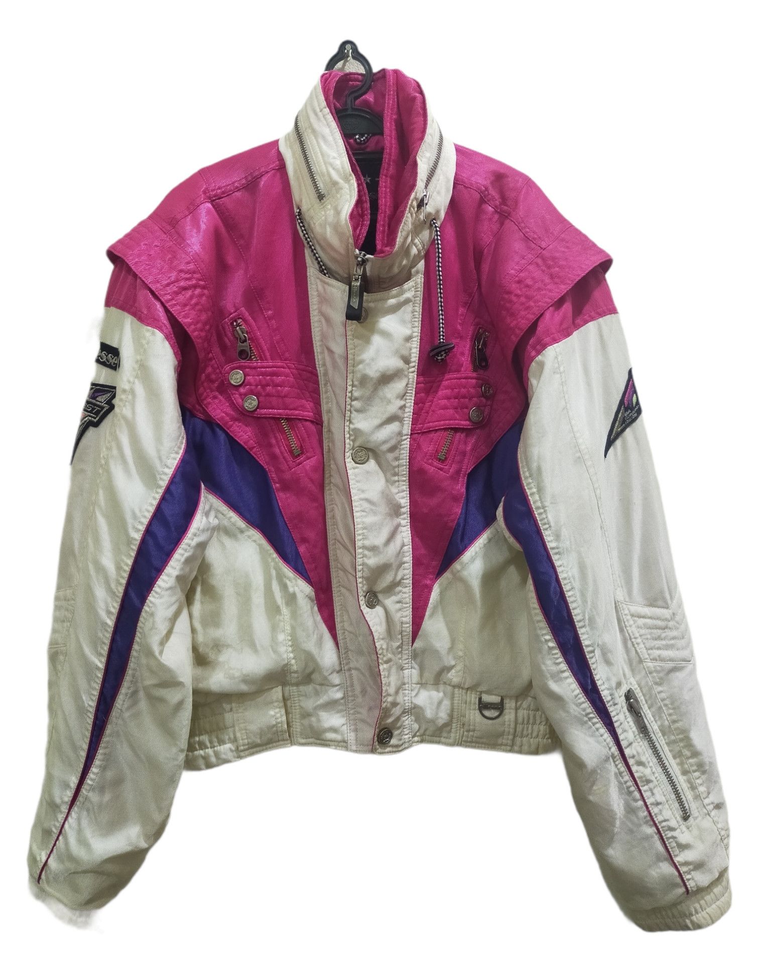 Ellesse × Goldwin × Japanese Brand Vintage Ellese By Goldwin Skiing/ Jumpsuit Jacket Size US L / EU 52-54 / 3 - 1 Thumbnail