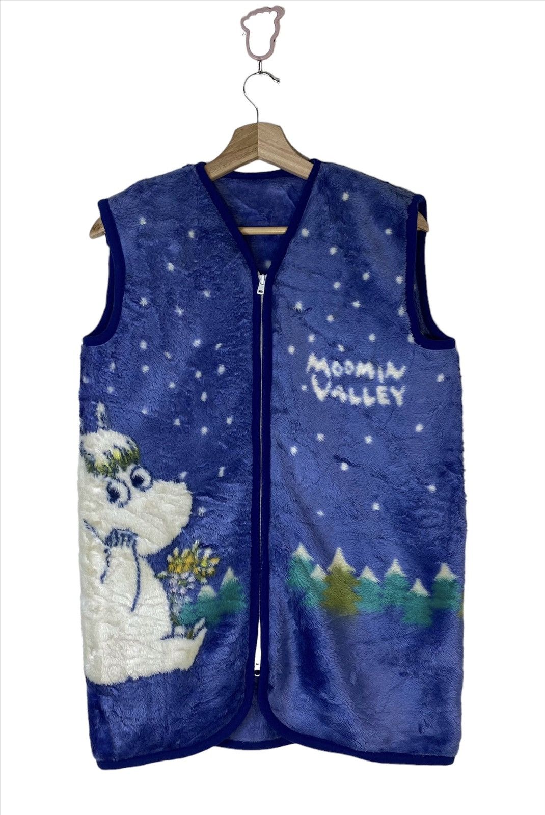 Cartoon Network Vintage MOOMIN Characters Feece Sweater Jacket Zipper Size US M / EU 48-50 / 2 - 2 Thumbnail