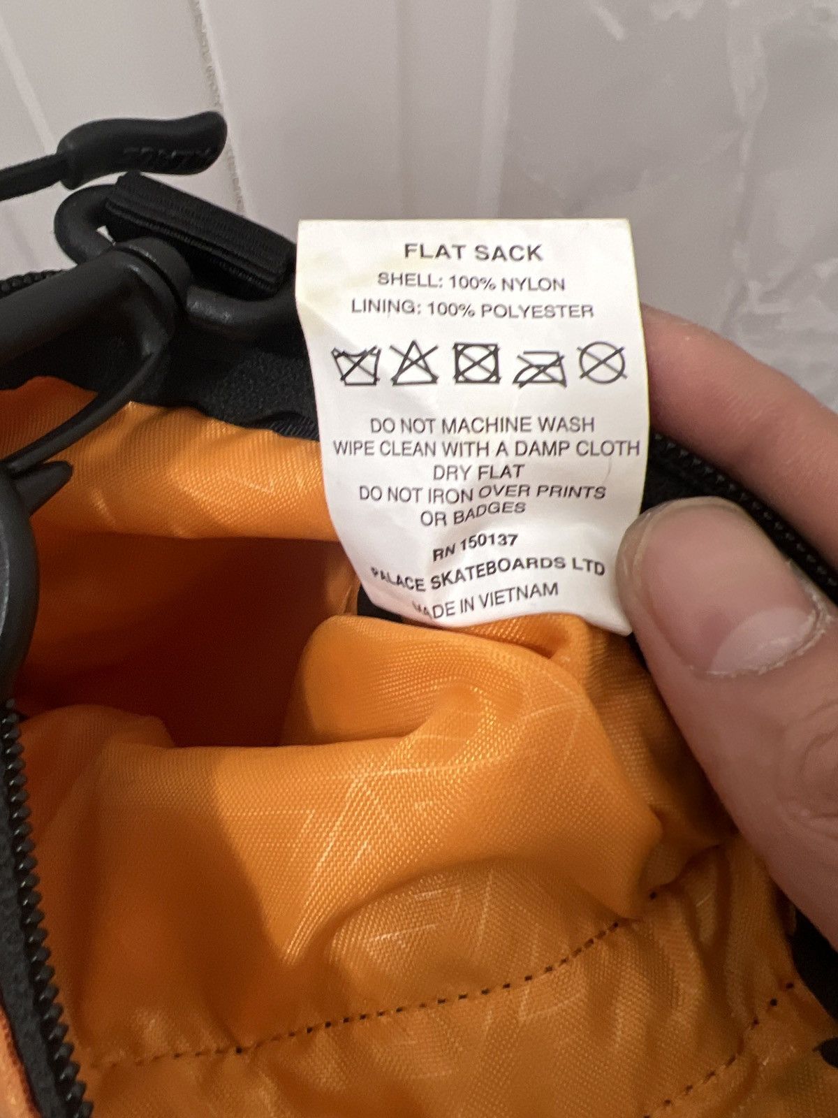 Palace Palace Flat Sack Bag - Orange Size ONE SIZE - 2 Thumbnail