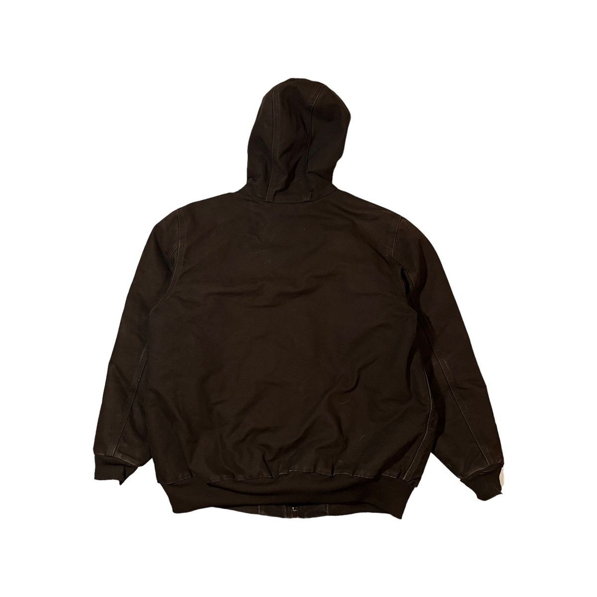 Carhartt × Vintage Vintage Carhartt Insulated Hooded Jacket Brown Size US XXL / EU 58 / 5 - 5 Thumbnail