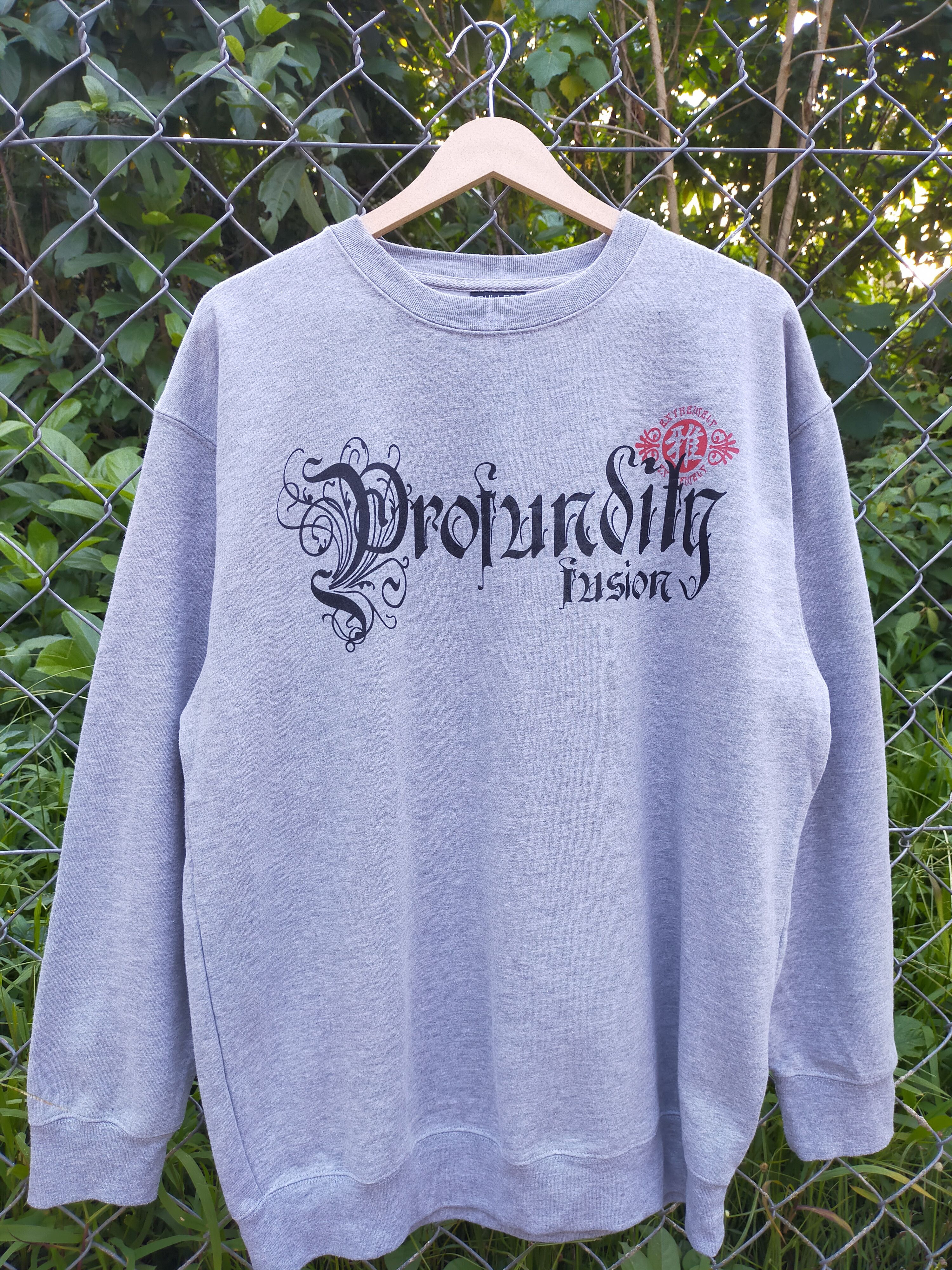 Japanese Brand Bullet Noise Notorious & Rejecting Tattoo Girl Sweatshirt Size US L / EU 52-54 / 3 - 2 Thumbnail