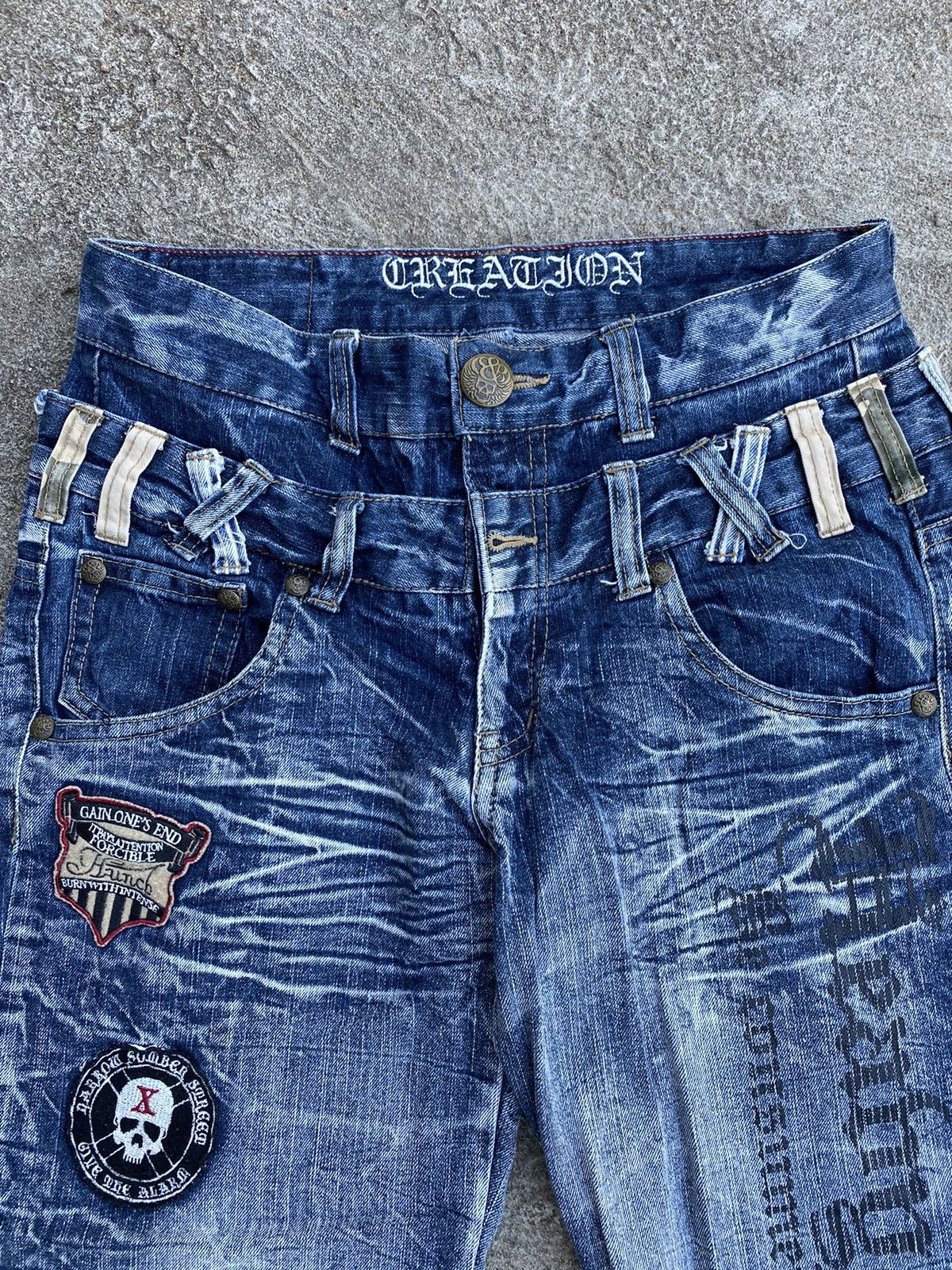 Hysteric Glamour 💸BINDINGOFFER💸Delux Japanesebrand Double Waist Denim Patch Size US 30 / EU 46 - 3 Thumbnail