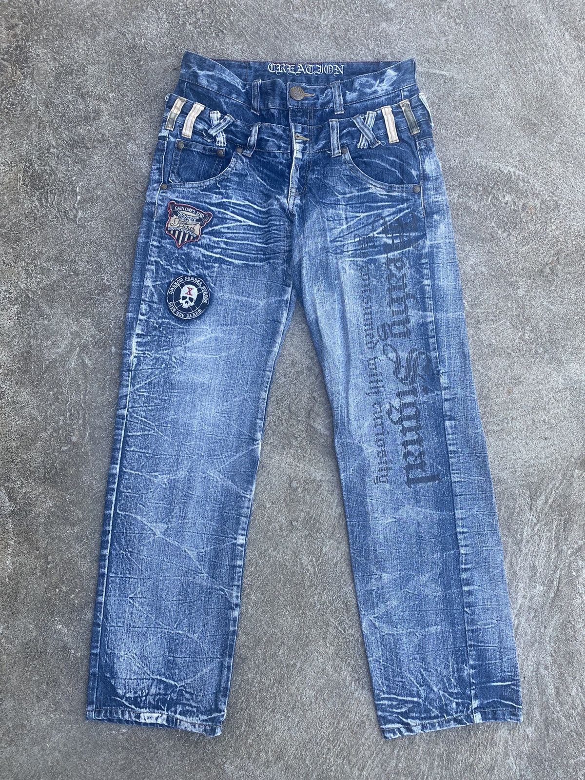 Hysteric Glamour 💸BINDINGOFFER💸Delux Japanesebrand Double Waist Denim Patch Size US 30 / EU 46 - 1 Thumbnail