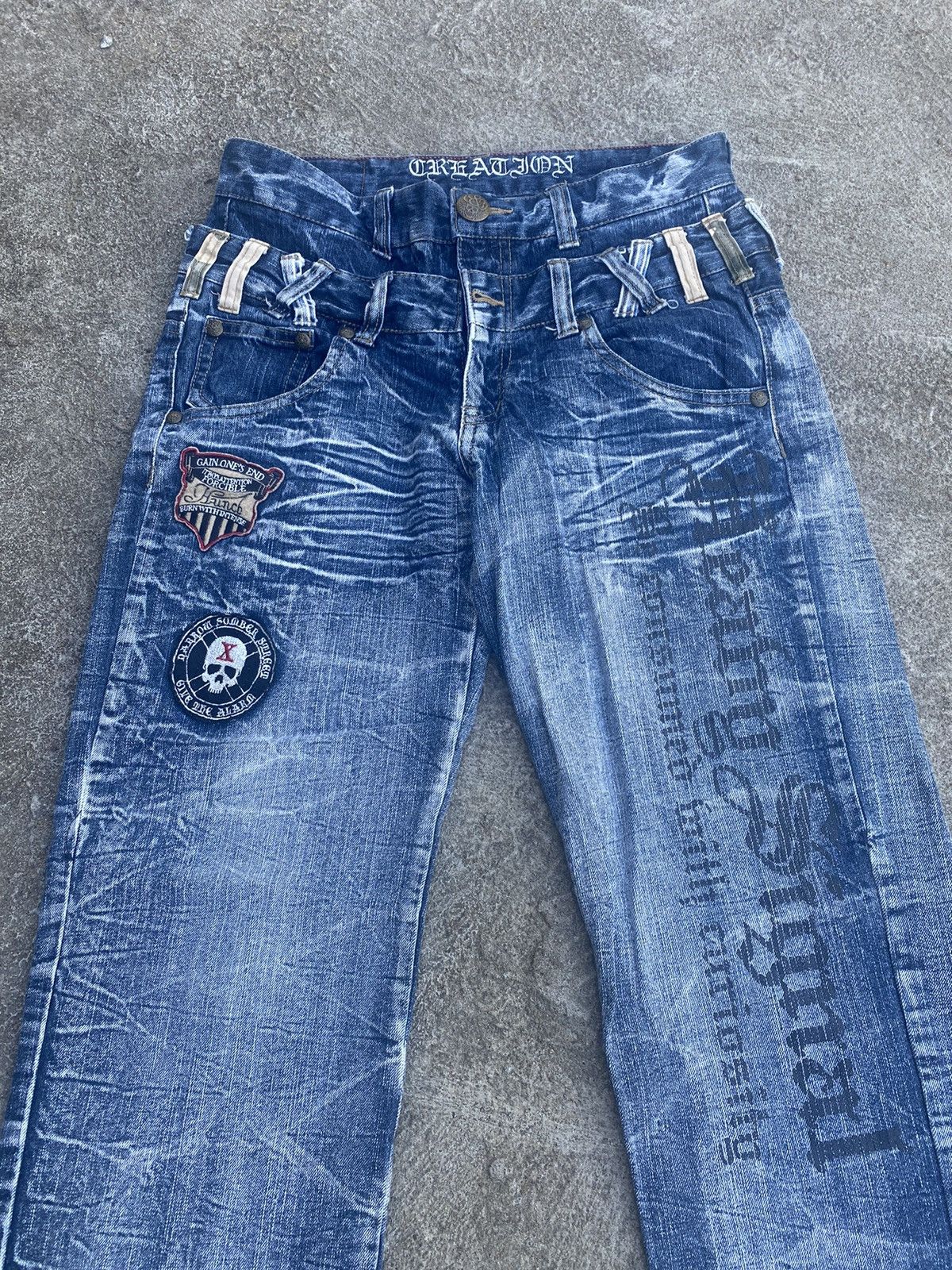 Hysteric Glamour 💸BINDINGOFFER💸Delux Japanesebrand Double Waist Denim Patch Size US 30 / EU 46 - 2 Thumbnail
