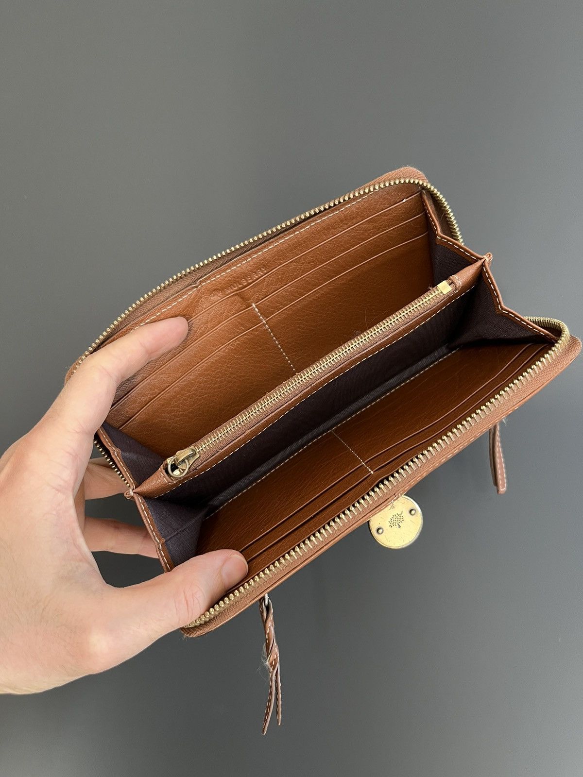 Mulberry Mulberry brown Leather Big Wallet Size ONE SIZE - 9 Thumbnail