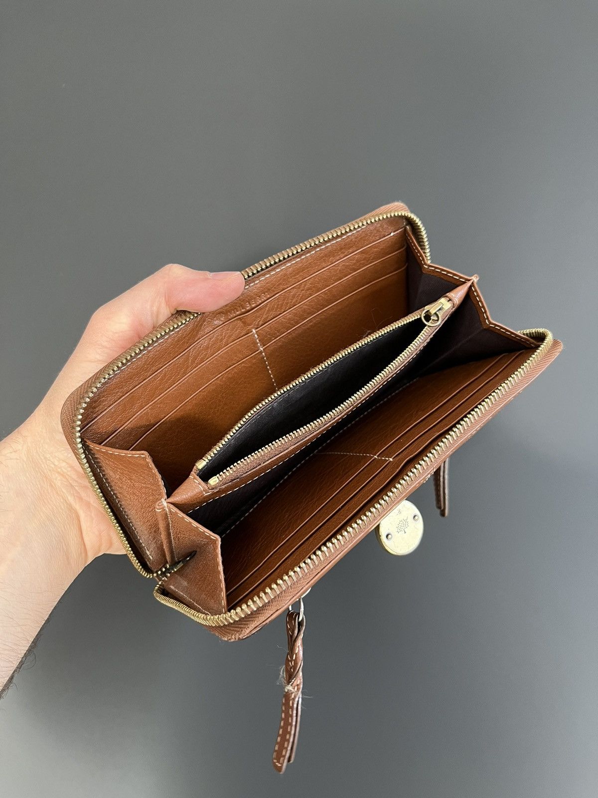 Mulberry Mulberry brown Leather Big Wallet Size ONE SIZE - 14 Thumbnail