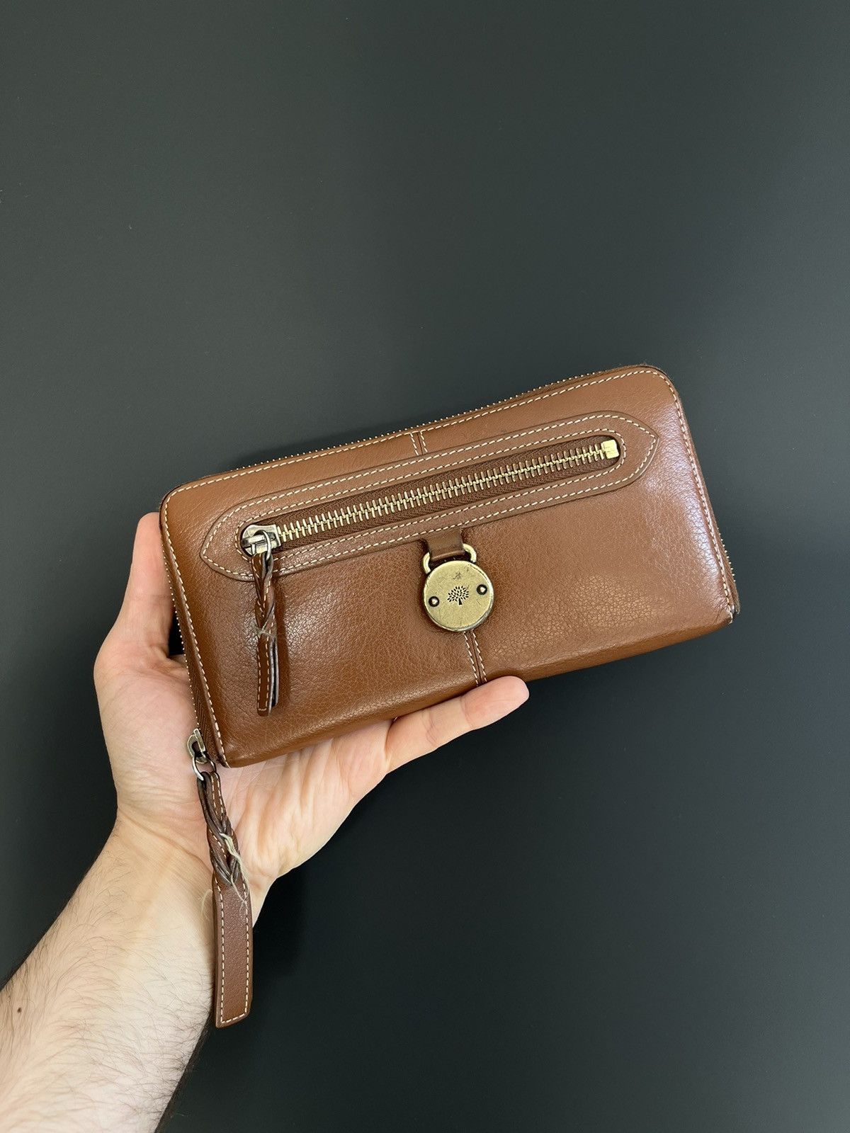 Mulberry Mulberry brown Leather Big Wallet Size ONE SIZE - 1 Thumbnail