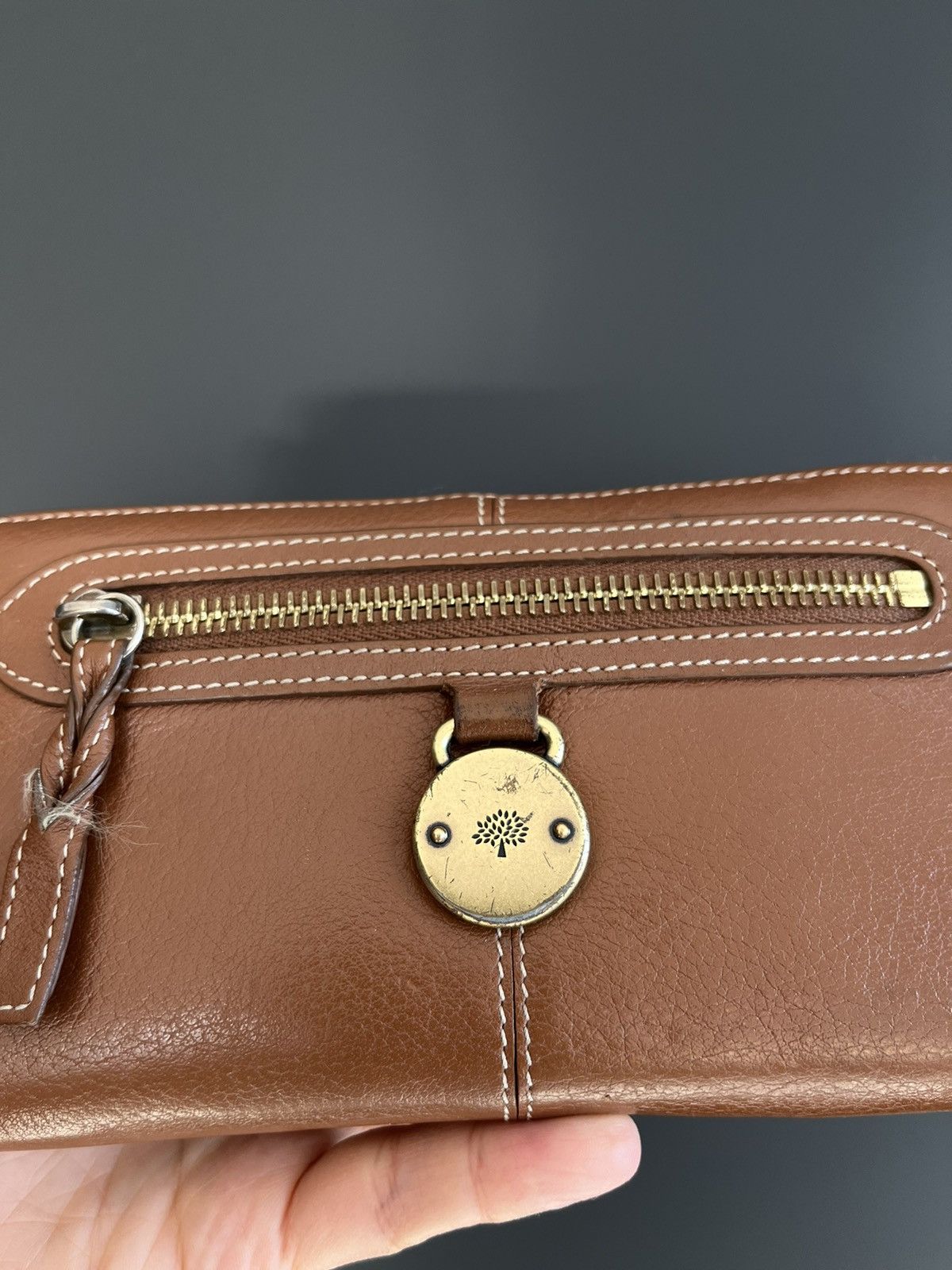 Mulberry Mulberry brown Leather Big Wallet Size ONE SIZE - 2 Thumbnail