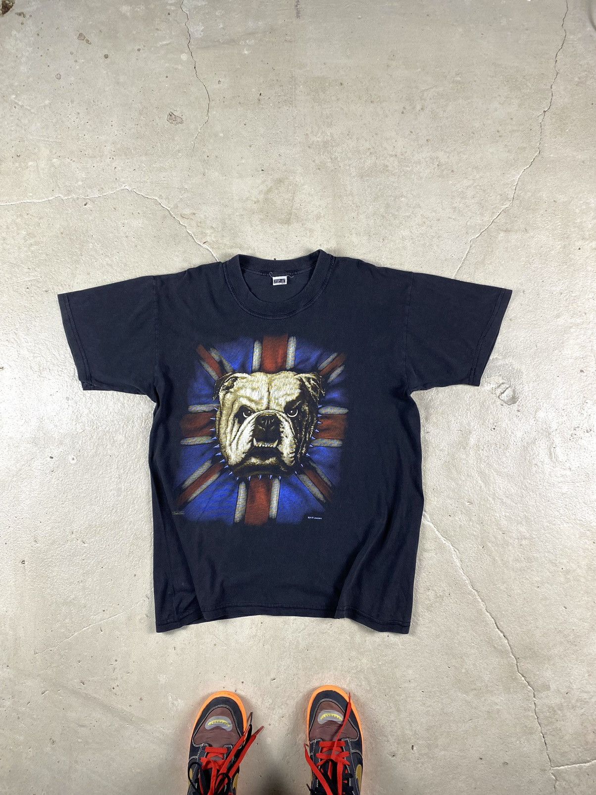 Band Tees Vintage Angry Dog Skinhead British T Shirt by Zip It London Size US L / EU 52-54 / 3 - 1 Thumbnail
