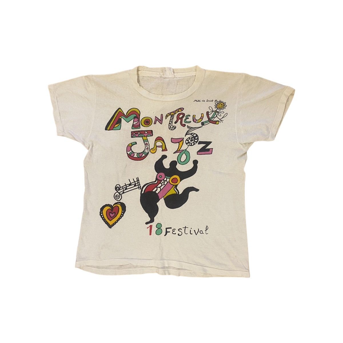 1984 niki de saint phalle t-shirt