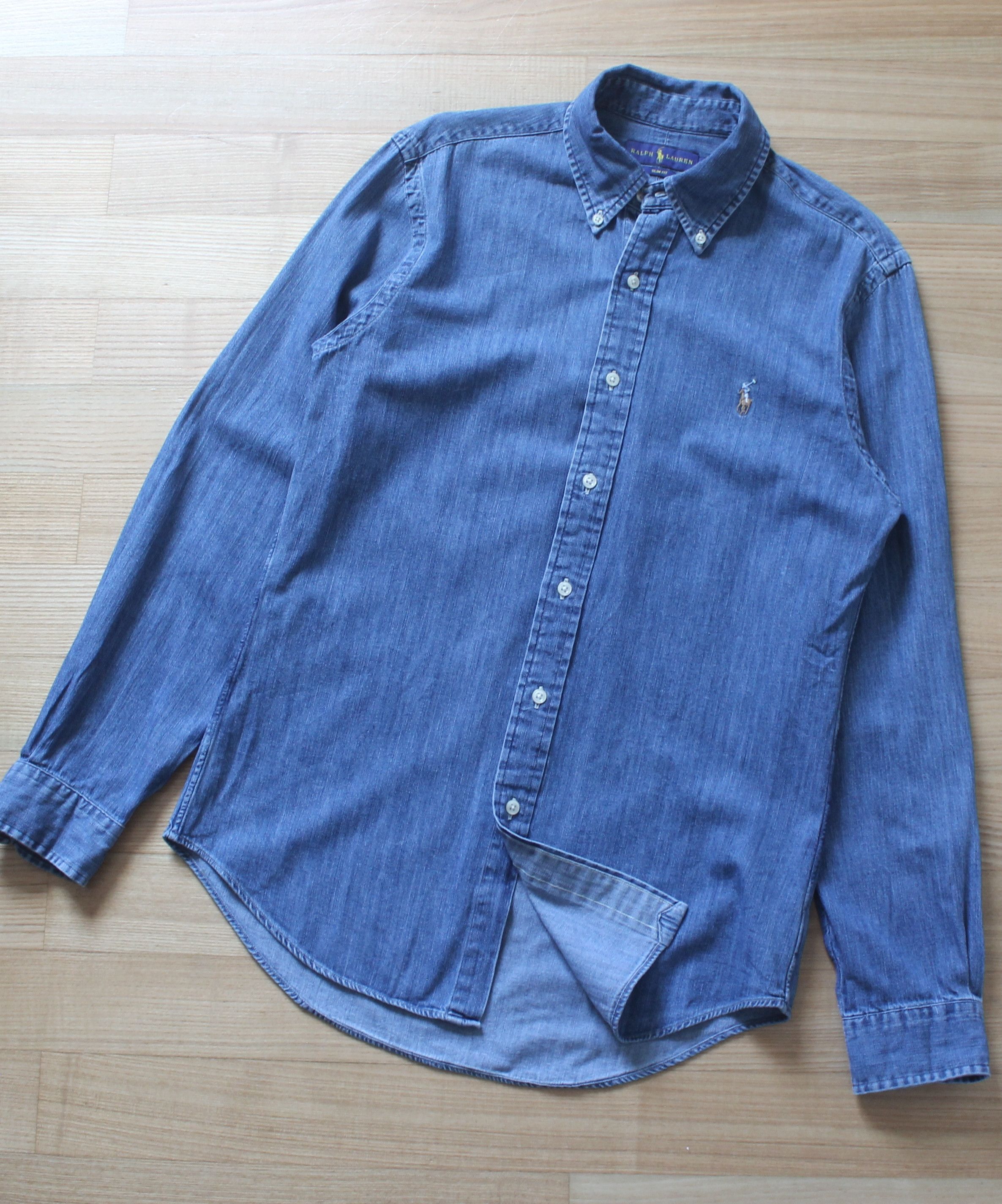 Polo Ralph Lauren Polo Ralph Lauren Denim Long Sleeve Shirt Size US M / EU 48-50 / 2 - 4 Thumbnail