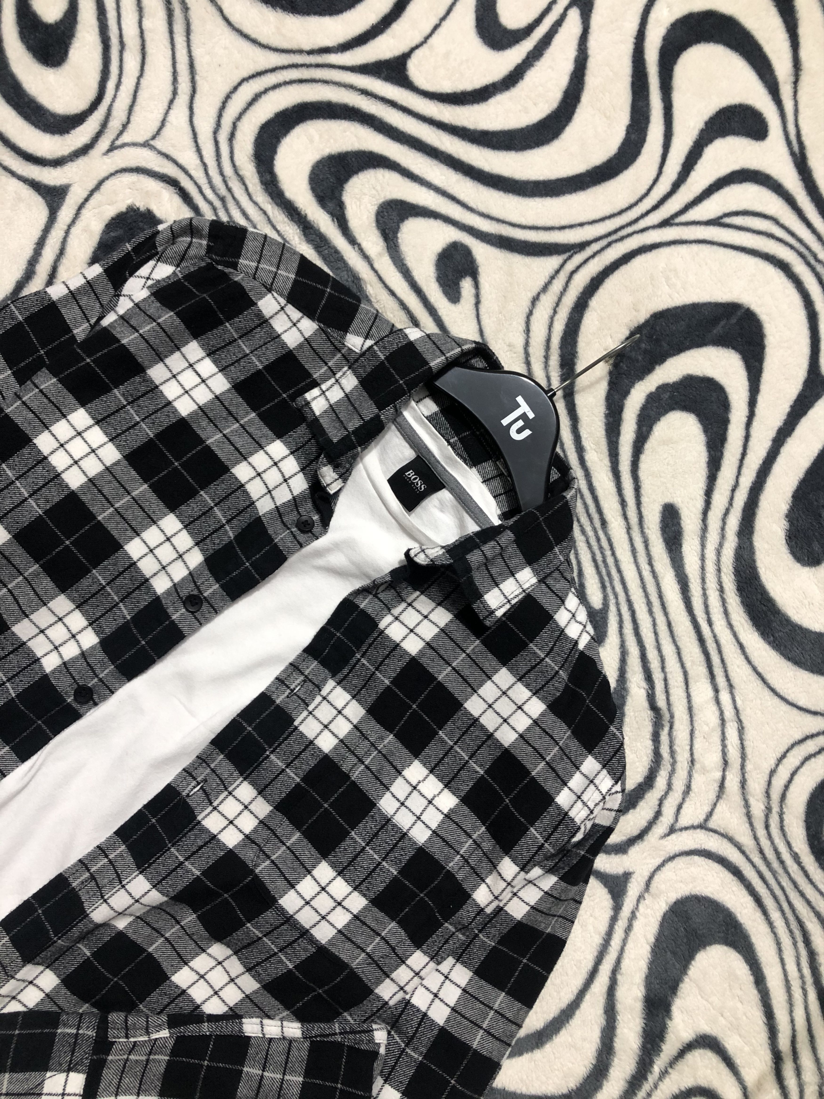 Flannel × Vintage Vintage Flannel Plaid Shirt Travis style Size US M / EU 48-50 / 2 - 2 Thumbnail