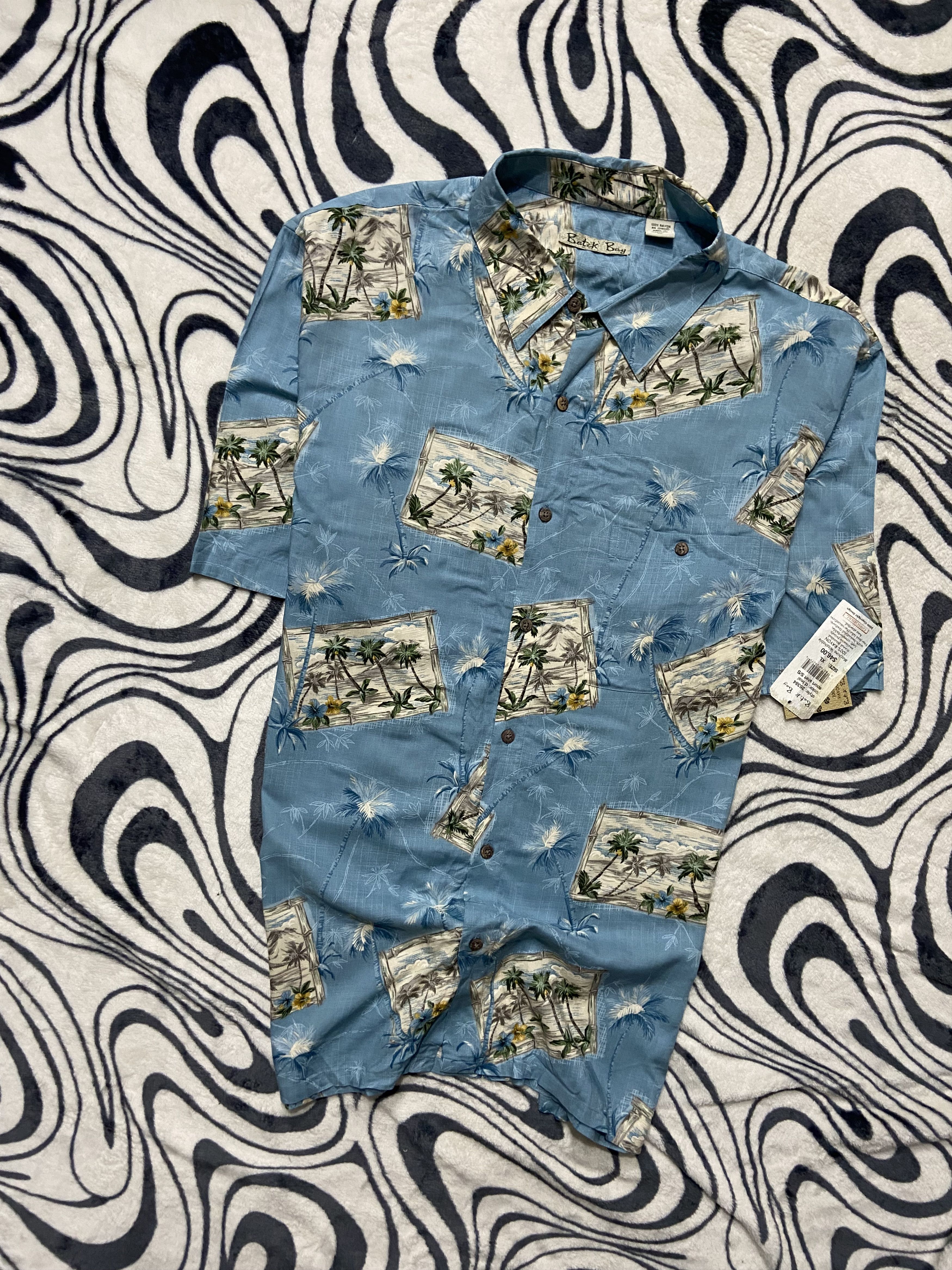 Vintage Vintage Hawaiian Shirt Full Printed Size US XXL / EU 58 / 5 - 1 Thumbnail