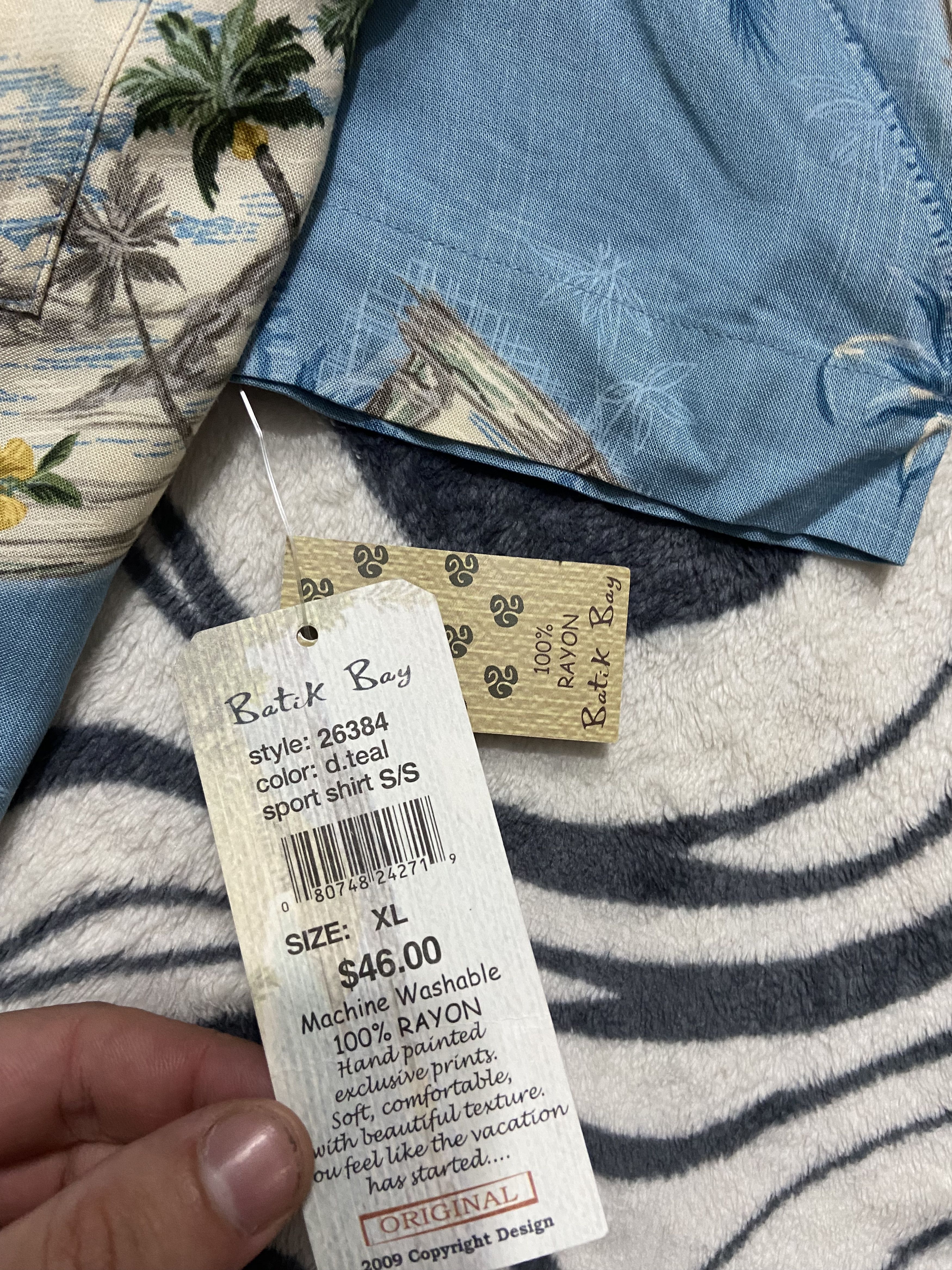 Vintage Vintage Hawaiian Shirt Full Printed Size US XXL / EU 58 / 5 - 3 Thumbnail