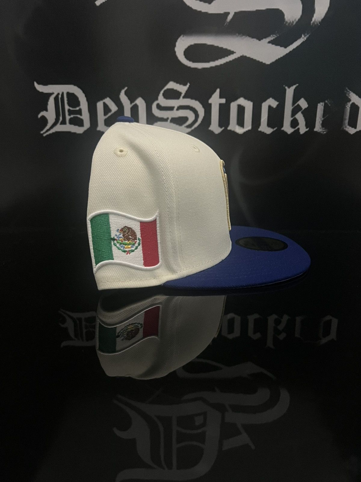 Hat Club × MyFitteds × New Era 7 3/8 - Cap City Mexico Flag Patch Exclusive Rare Fitted Hat Size ONE SIZE - 3 Thumbnail