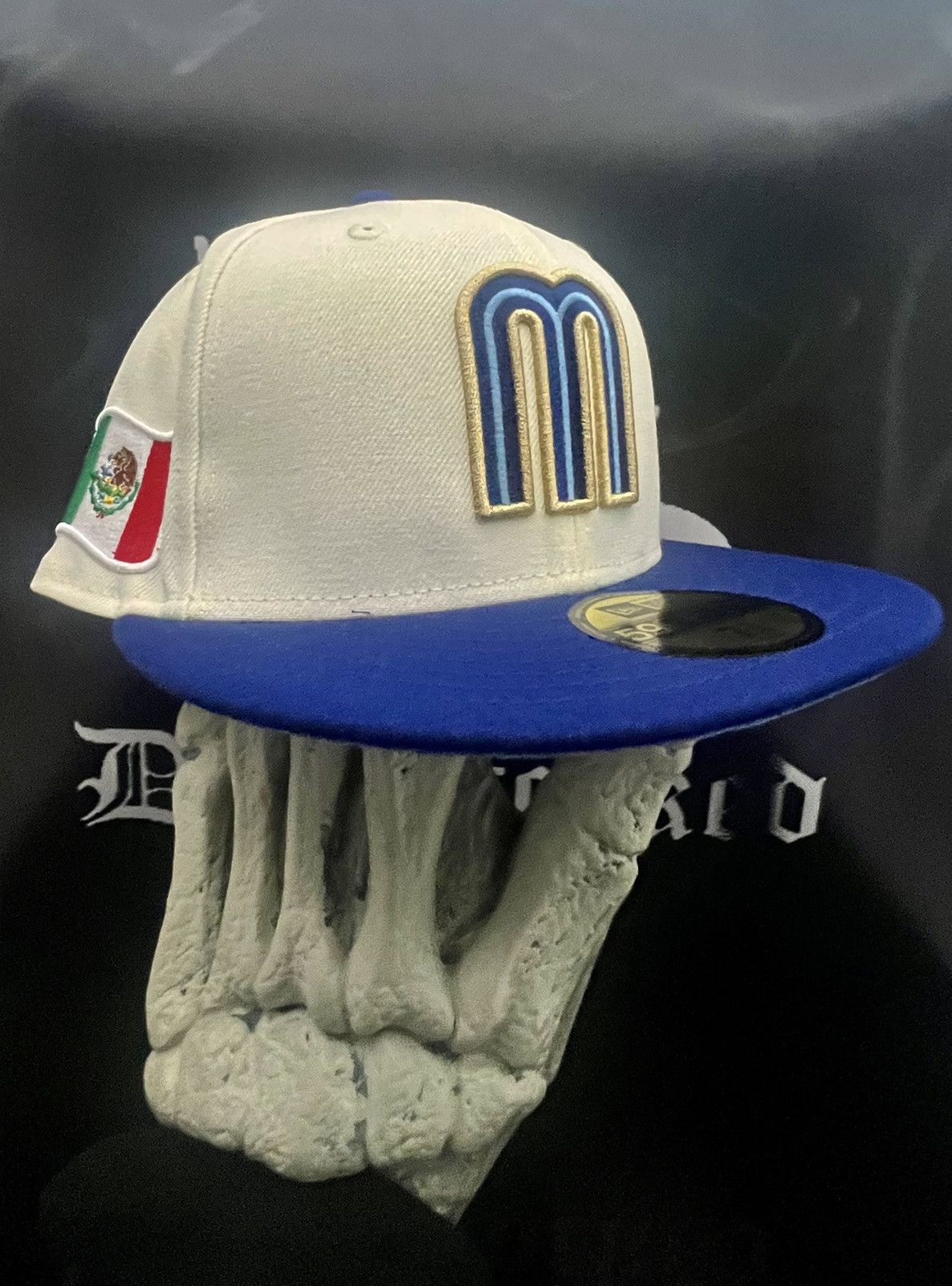 Hat Club × MyFitteds × New Era 7 3/8 - Cap City Mexico Flag Patch Exclusive Rare Fitted Hat Size ONE SIZE - 1 Thumbnail