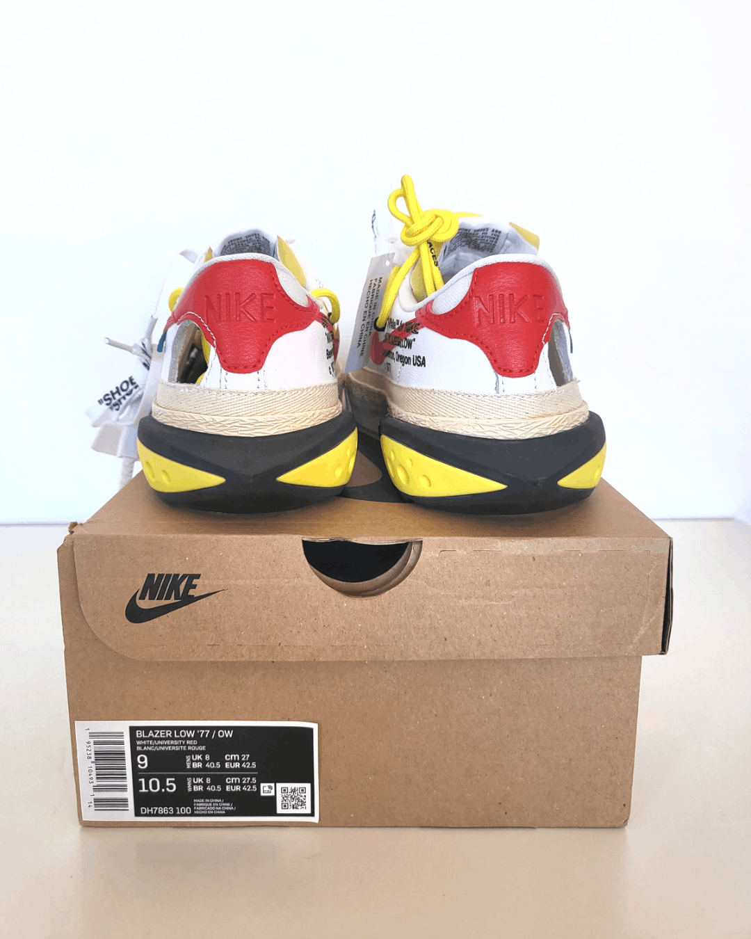 Nike × Off-White Blazer Low Off White designed by VIRGIL ABLOH Size US 9 / EU 42 - 8 Thumbnail