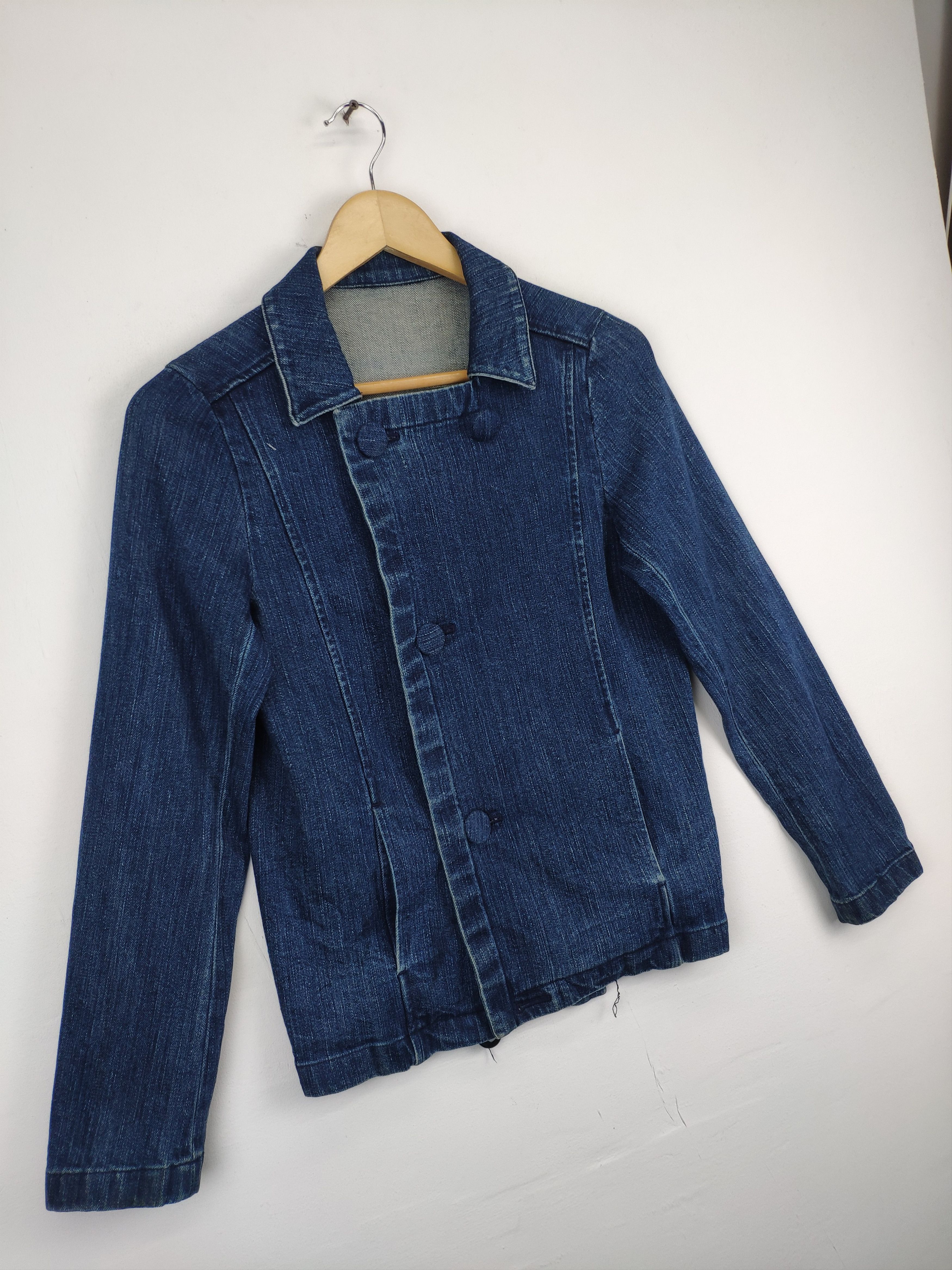 Japanese Brand × Vintage Vintage Denim Jacket Double Breasted by Primo Tempo Size XS / US 0-2 / IT 36-38 - 7 Thumbnail
