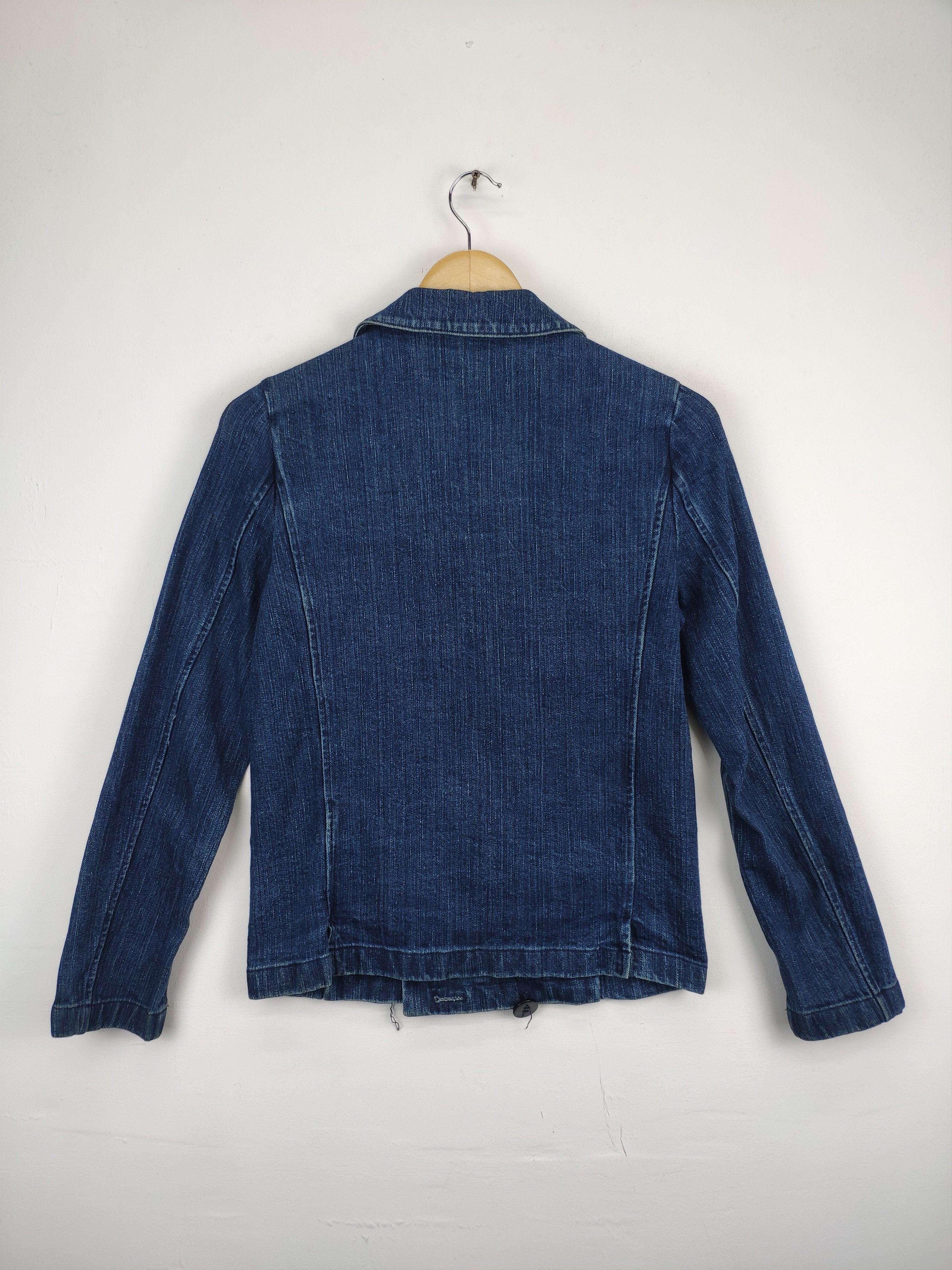 Japanese Brand × Vintage Vintage Denim Jacket Double Breasted by Primo Tempo Size XS / US 0-2 / IT 36-38 - 2 Thumbnail