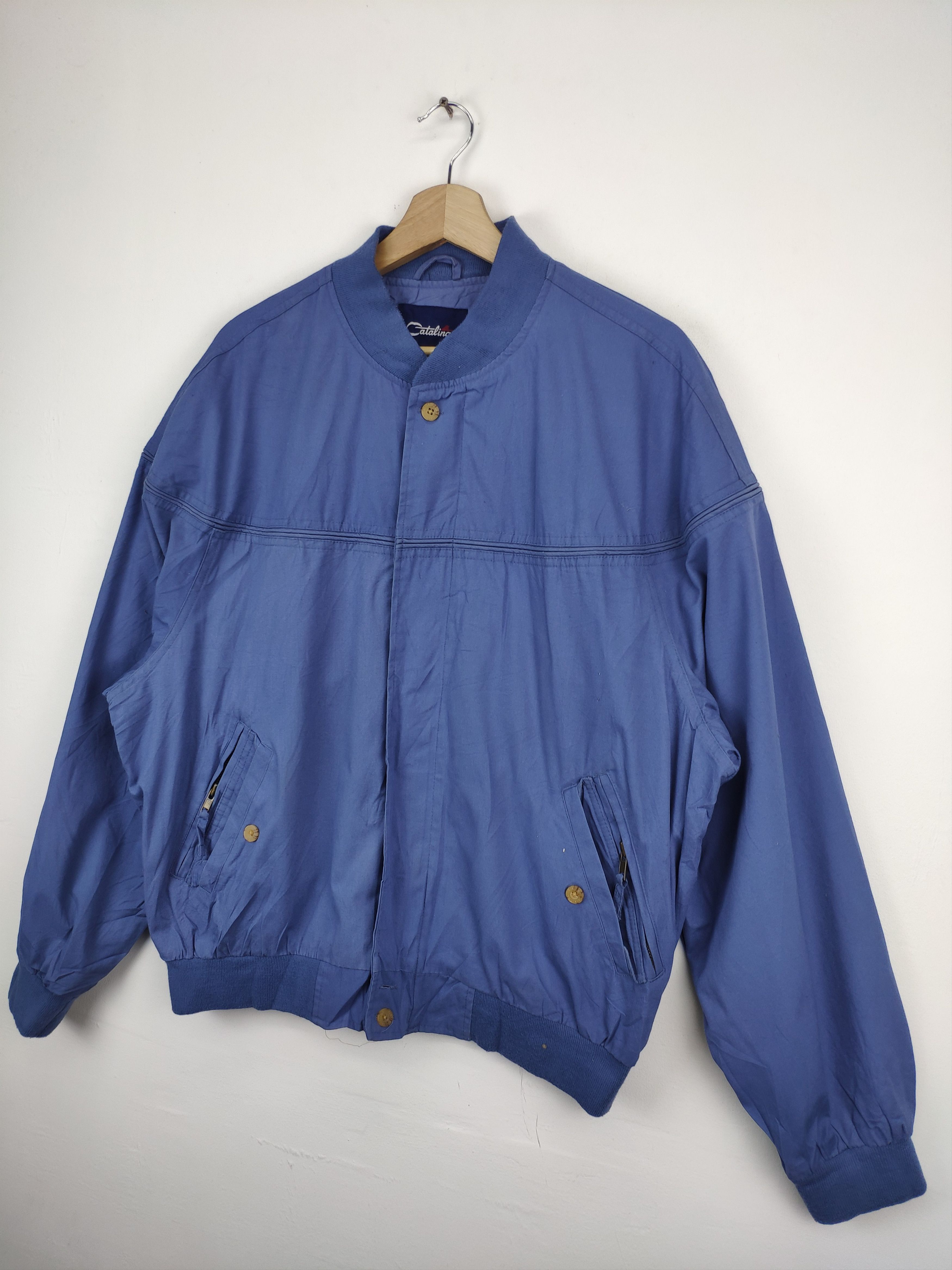 Japanese Brand × Vintage Vintage Bomber Jacket Issey Miyake Style by Catalina Size US L / EU 52-54 / 3 - 5 Thumbnail