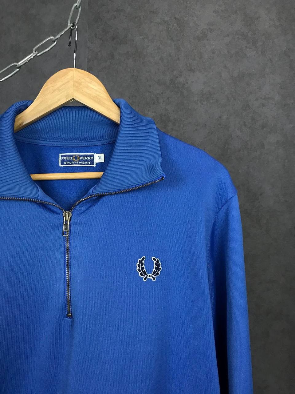 Fred Perry Fred Perry casual streetwear vintage 1/3 zip sweatshirt Size US XL / EU 56 / 4 - 2 Thumbnail
