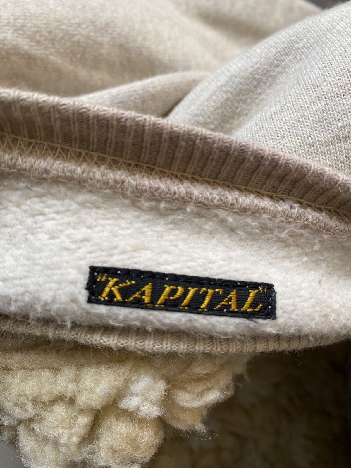 Kapital Kapital Ss 2011 F/W Boa cross Fleecy cropped sweatshirt Size US S / EU 44-46 / 1 - 9 Thumbnail