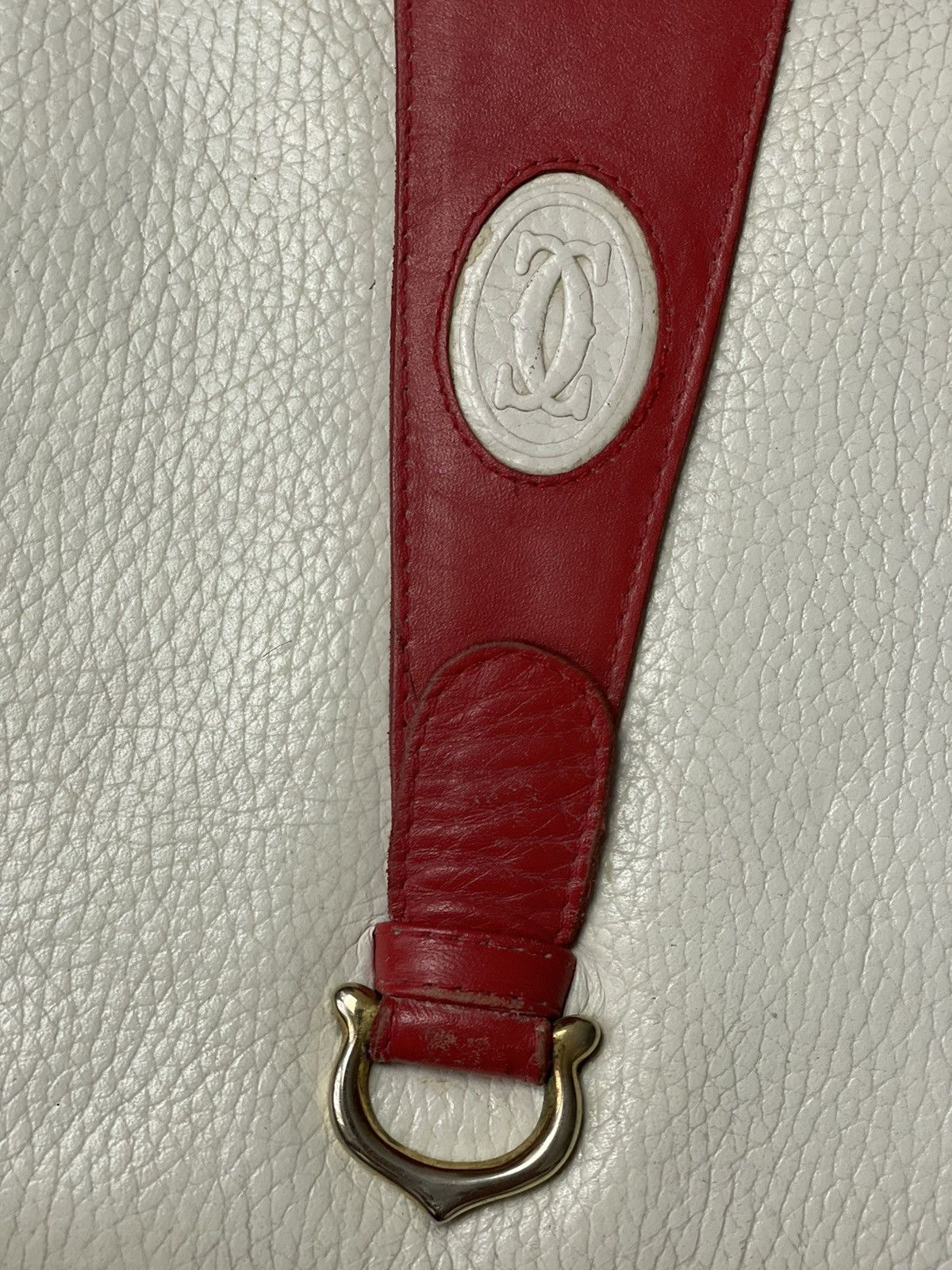 Cartier × Vintage Vintage 2tk Cartier leather crossbody bag Size ONE SIZE - 5 Thumbnail