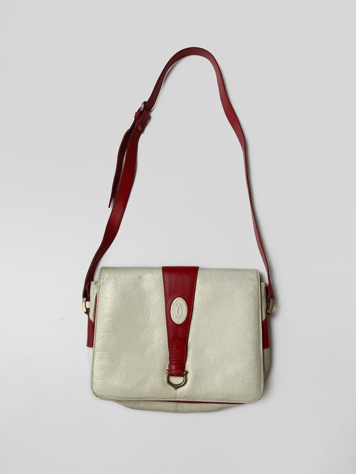 Cartier × Vintage Vintage 2tk Cartier leather crossbody bag Size ONE SIZE - 1 Thumbnail