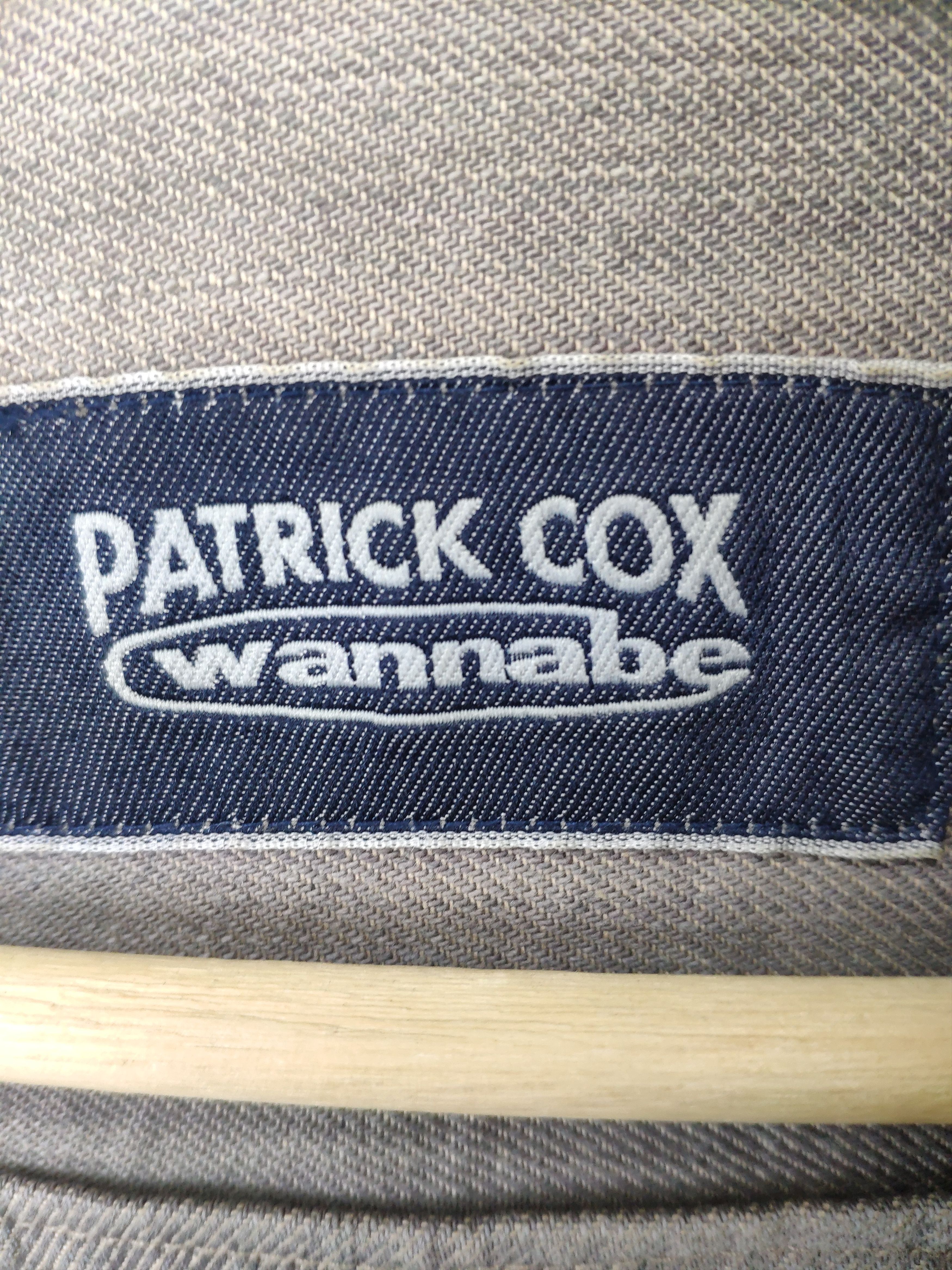 Japanese Brand × Seditionaries Vintage Patrick Cox Wannabe Denim Jacket Double Collar Size XS / US 0-2 / IT 36-38 - 3 Thumbnail
