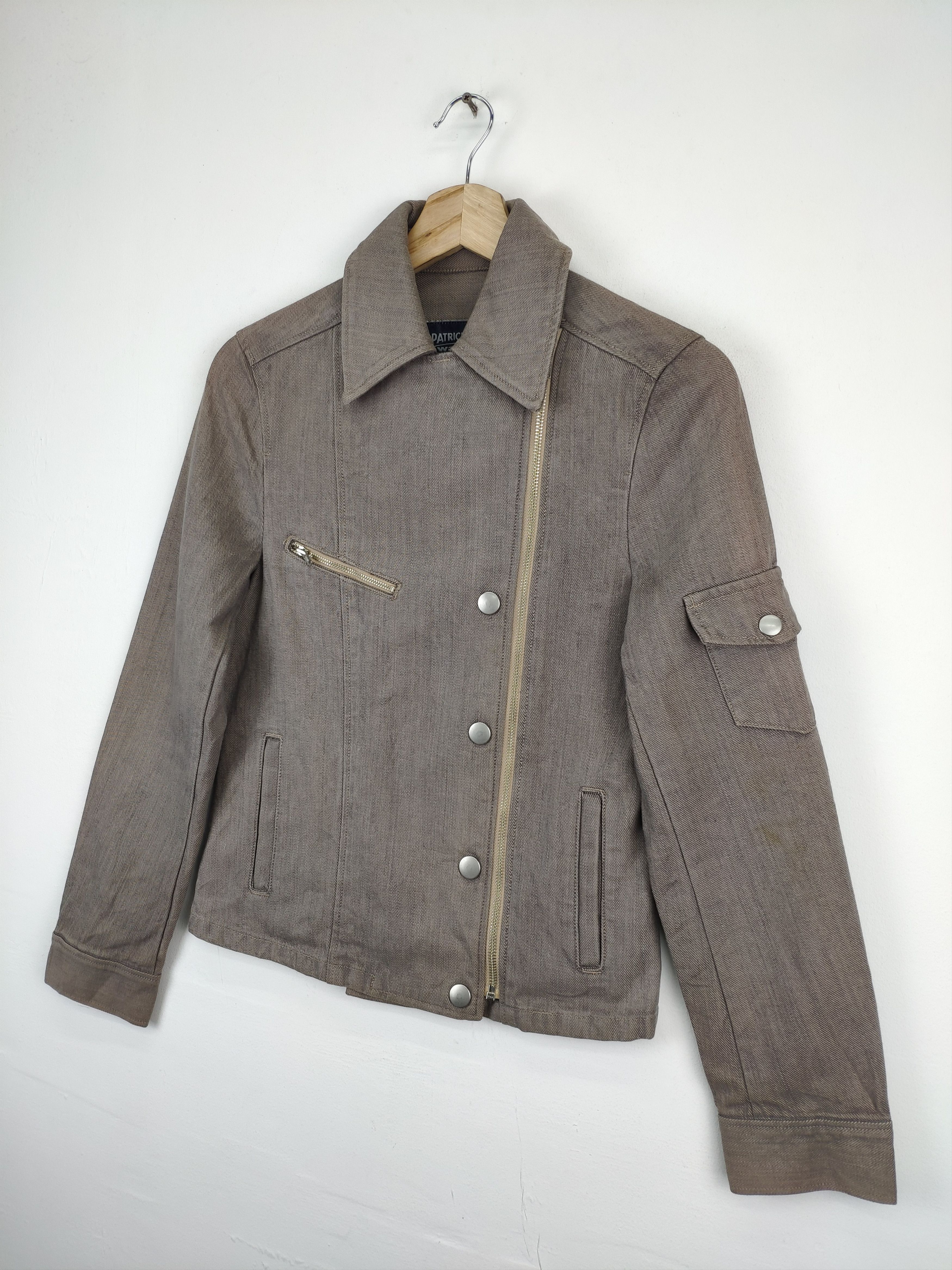 Japanese Brand × Seditionaries Vintage Patrick Cox Wannabe Denim Jacket Double Collar Size XS / US 0-2 / IT 36-38 - 5 Thumbnail