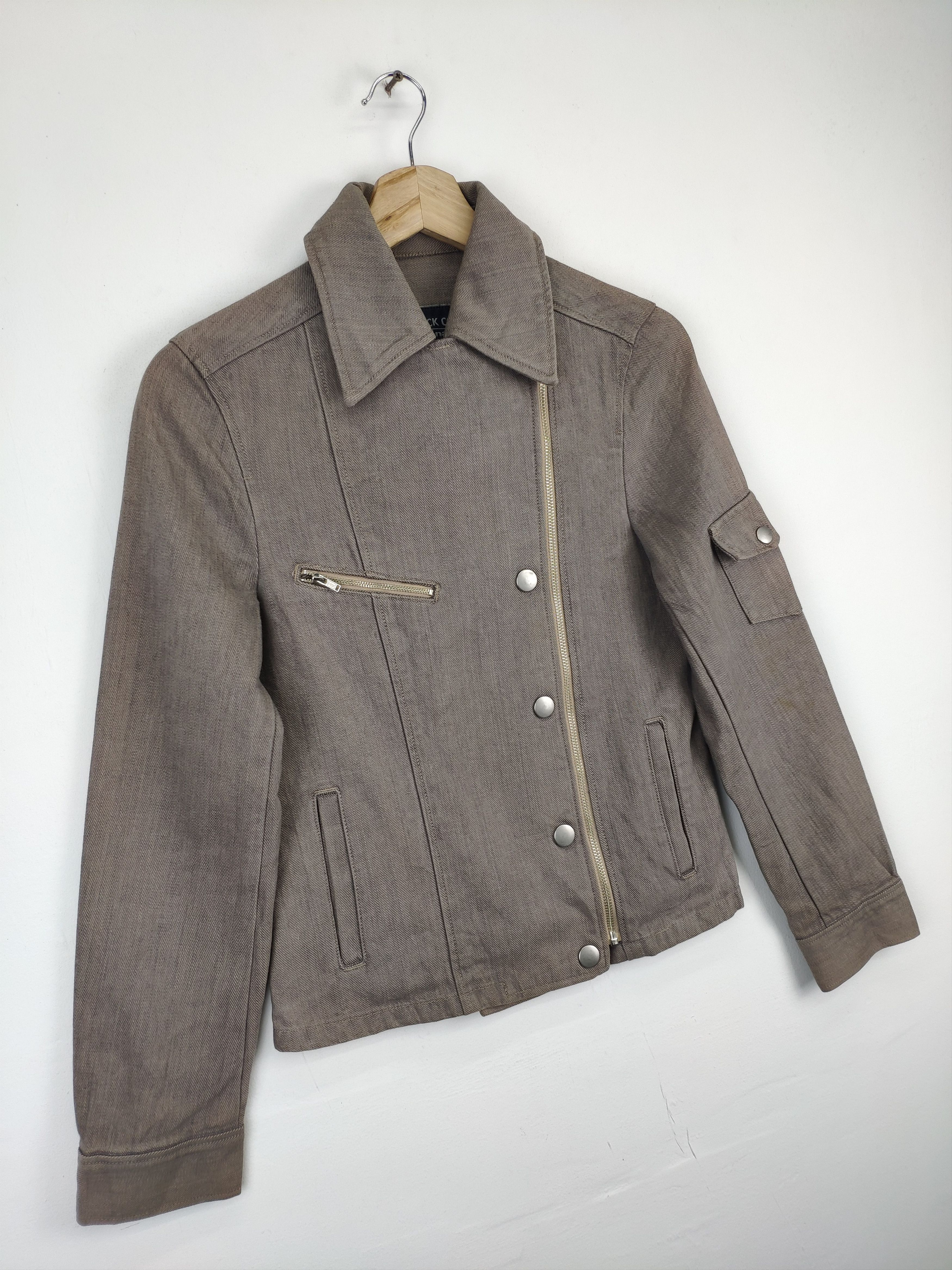 Japanese Brand × Seditionaries Vintage Patrick Cox Wannabe Denim Jacket Double Collar Size XS / US 0-2 / IT 36-38 - 6 Thumbnail