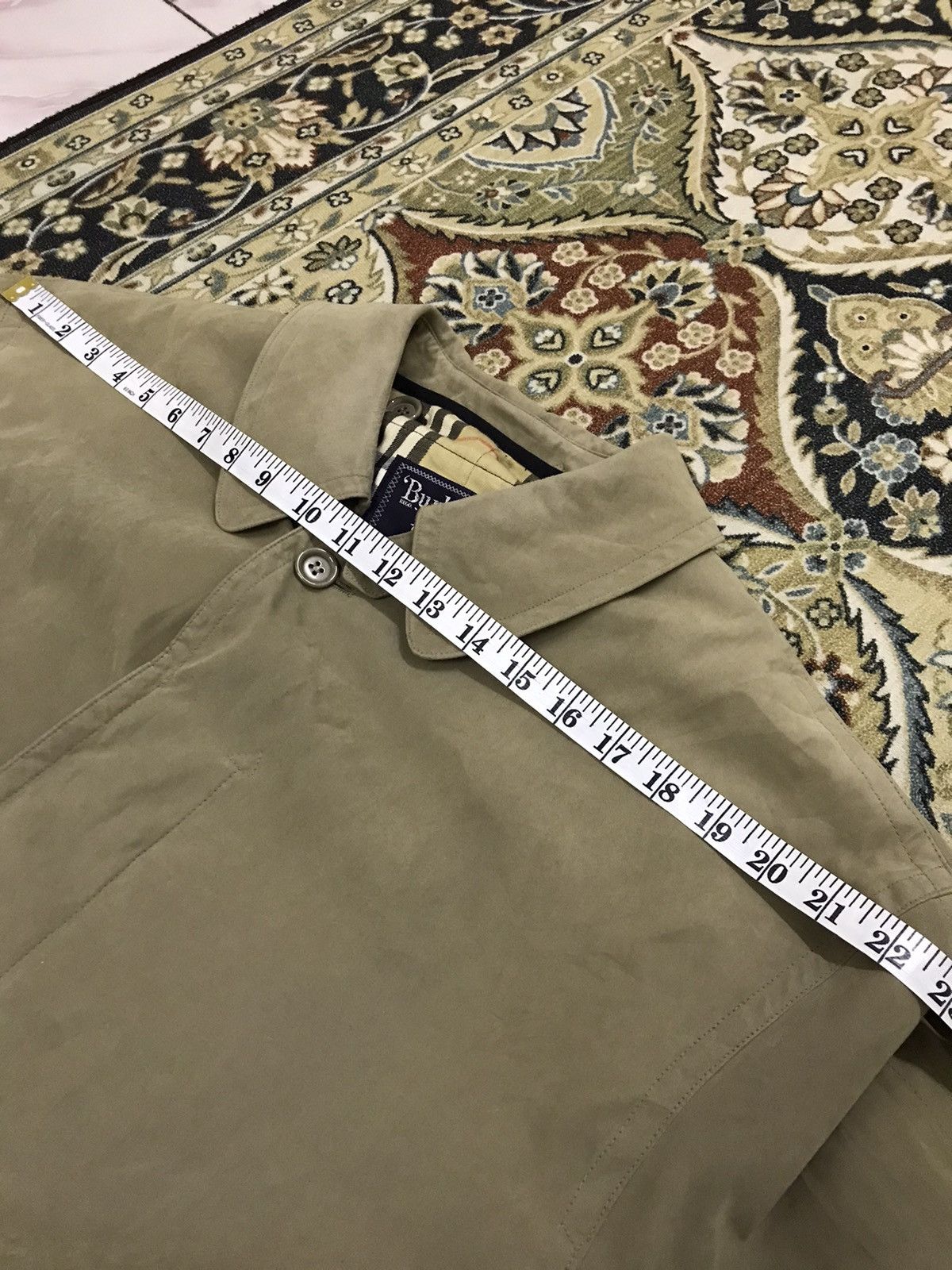 Burberry × Burberry Prorsum Vintage Burberrys Nova Check Trench Coat Size US L / EU 52-54 / 3 - 16 Thumbnail