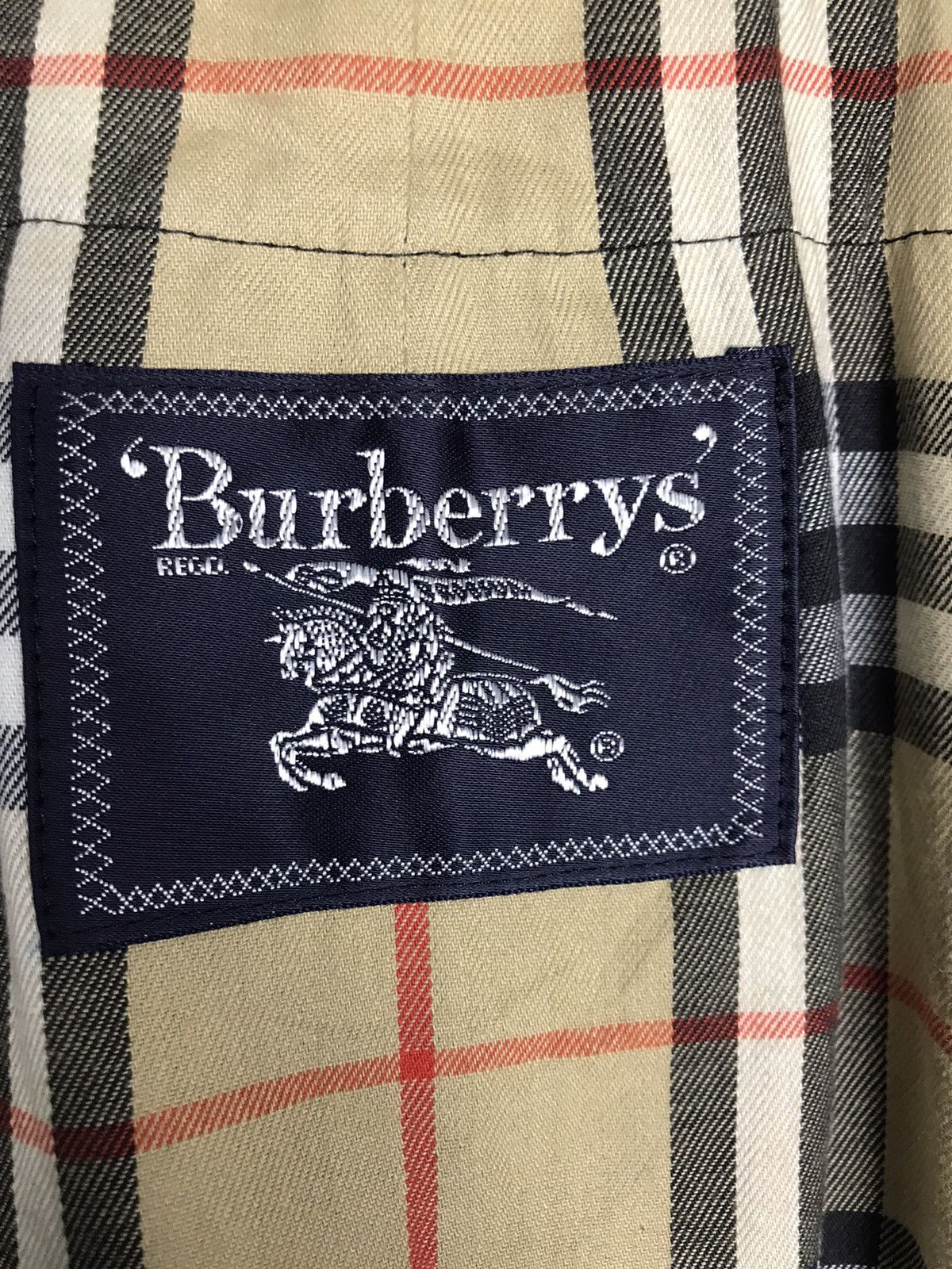 Burberry × Burberry Prorsum Vintage Burberrys Nova Check Trench Coat Size US L / EU 52-54 / 3 - 5 Thumbnail