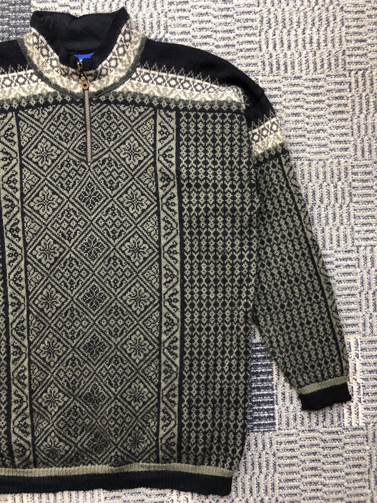Vintage Vintage Icewear Half Zipper Wool Knitwear Size US L / EU 52-54 / 3 - 4 Thumbnail