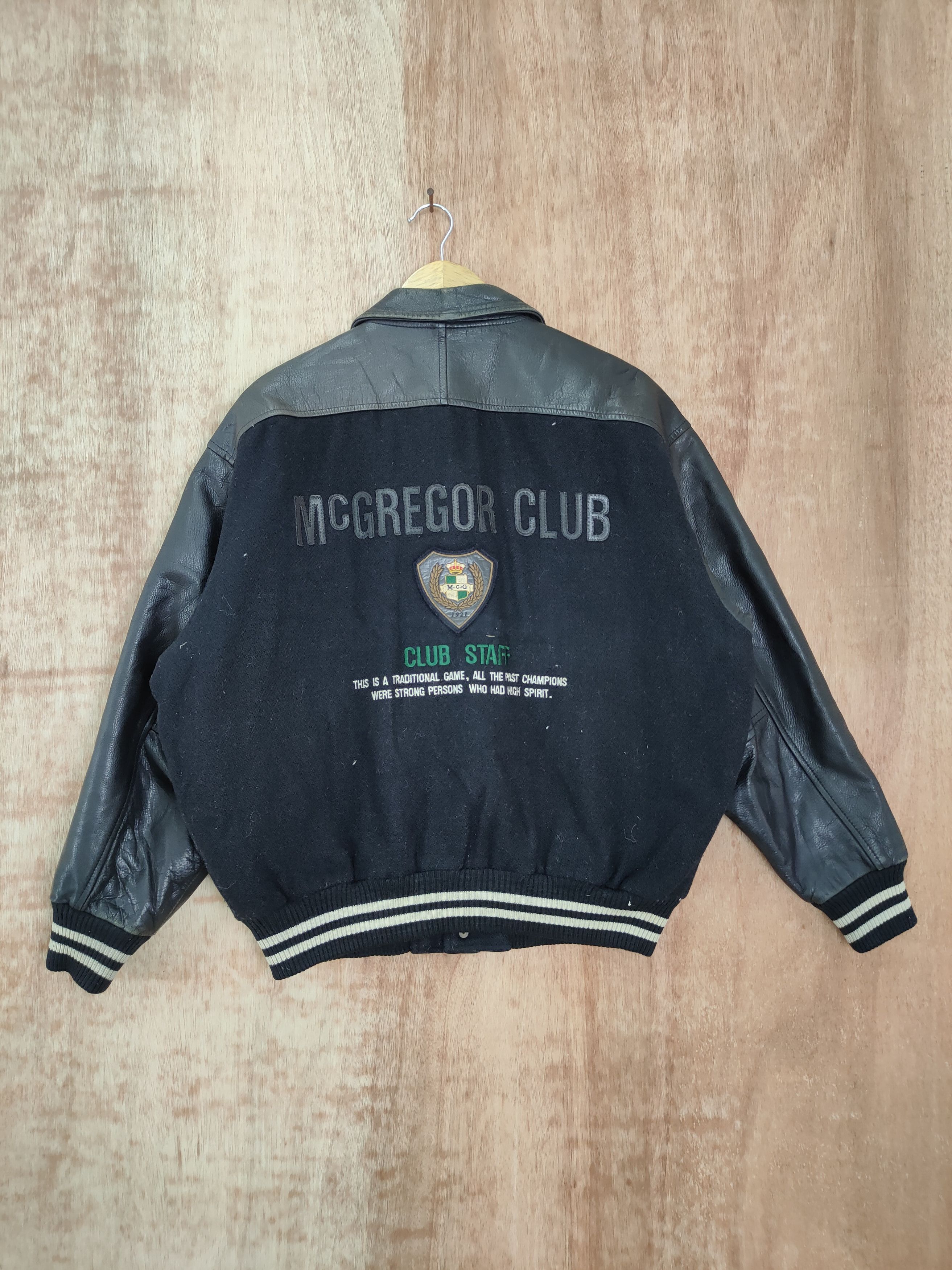 VTG 70s 80s USA McGREGOR SPORTSWEAR WOOL VARSITY JACKET LETTERMAN M 40”