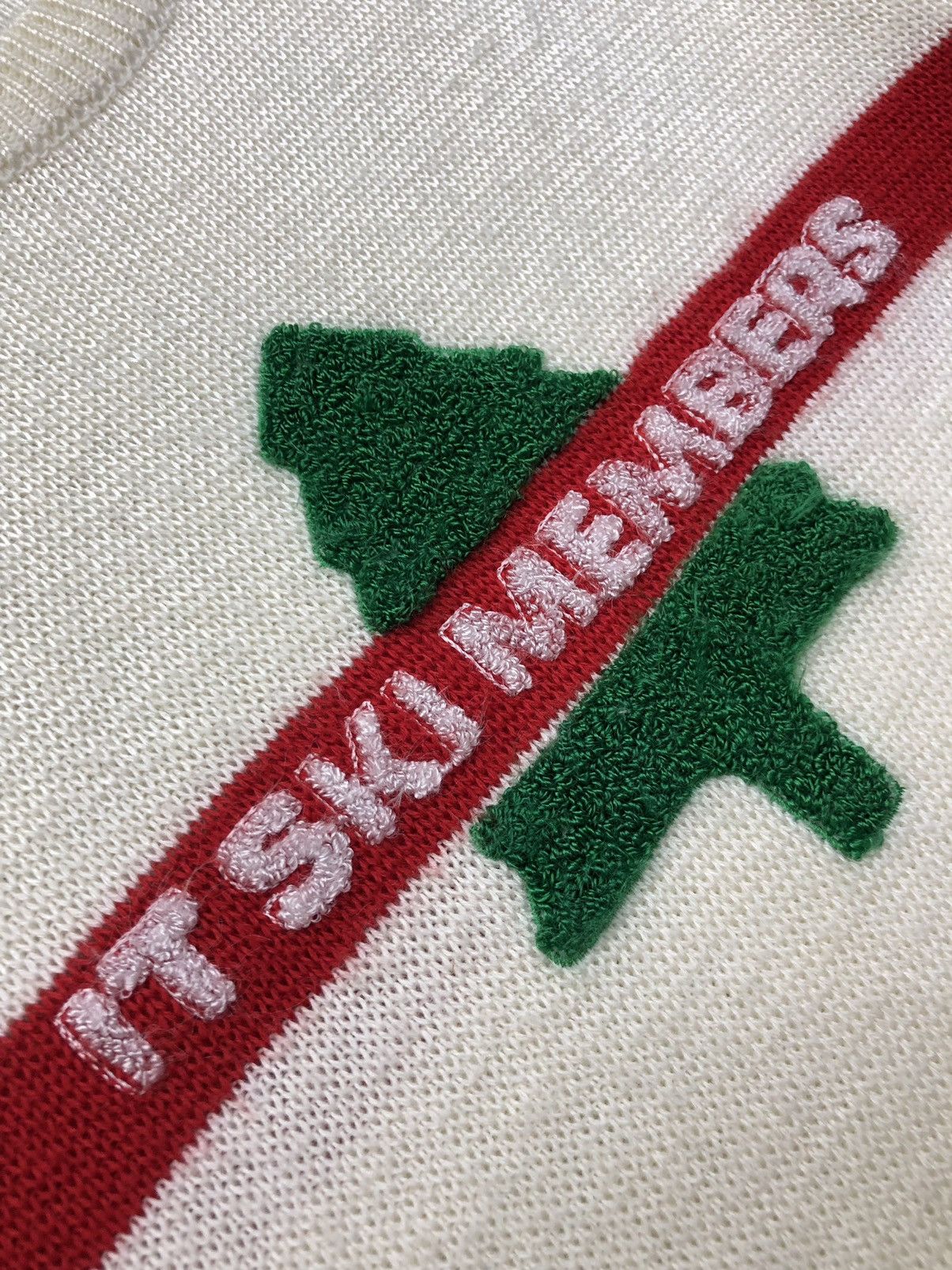 Japanese Brand × Vintage Vintage Itariyard Ski It Ski Members Spellout Wool Knitwear Size US S / EU 44-46 / 1 - 6 Thumbnail