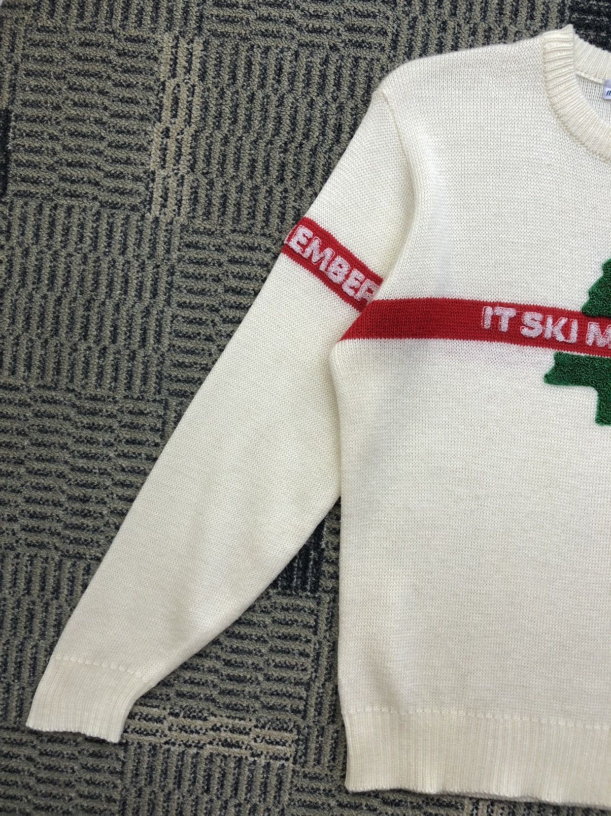 Japanese Brand × Vintage Vintage Itariyard Ski It Ski Members Spellout Wool Knitwear Size US S / EU 44-46 / 1 - 4 Thumbnail