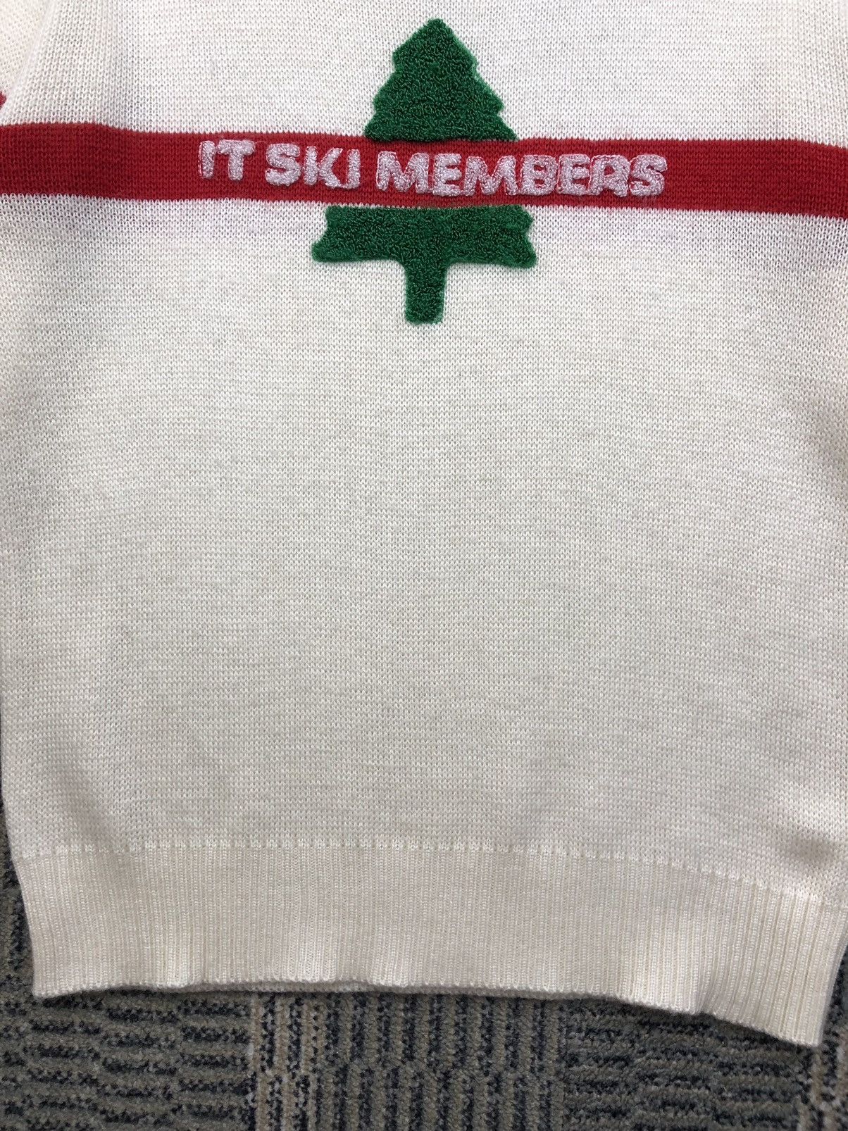 Japanese Brand × Vintage Vintage Itariyard Ski It Ski Members Spellout Wool Knitwear Size US S / EU 44-46 / 1 - 7 Thumbnail