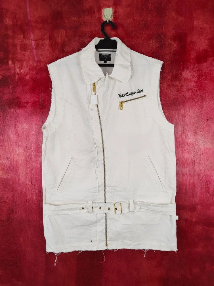 Japanese Brand × Seditionaries Bernings - Sho sleeveless punk seditionaries Vest #4495 Size US L / EU 52-54 / 3 - 13 Thumbnail