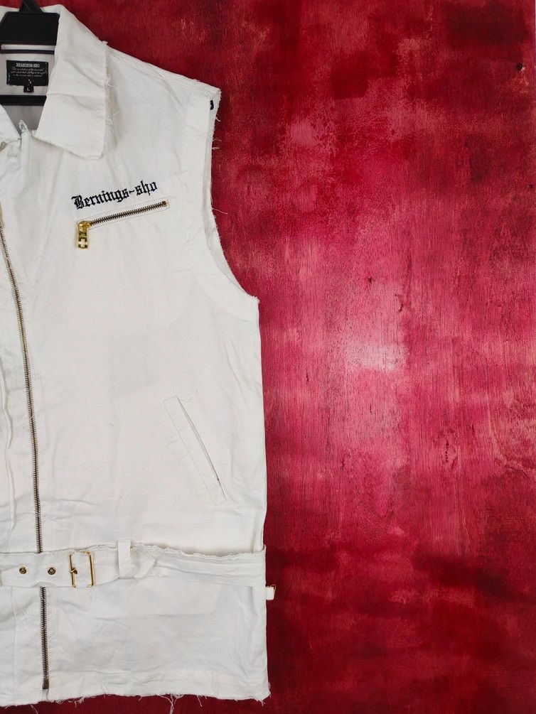 Japanese Brand × Seditionaries Bernings - Sho sleeveless punk seditionaries Vest #4495 Size US L / EU 52-54 / 3 - 7 Thumbnail